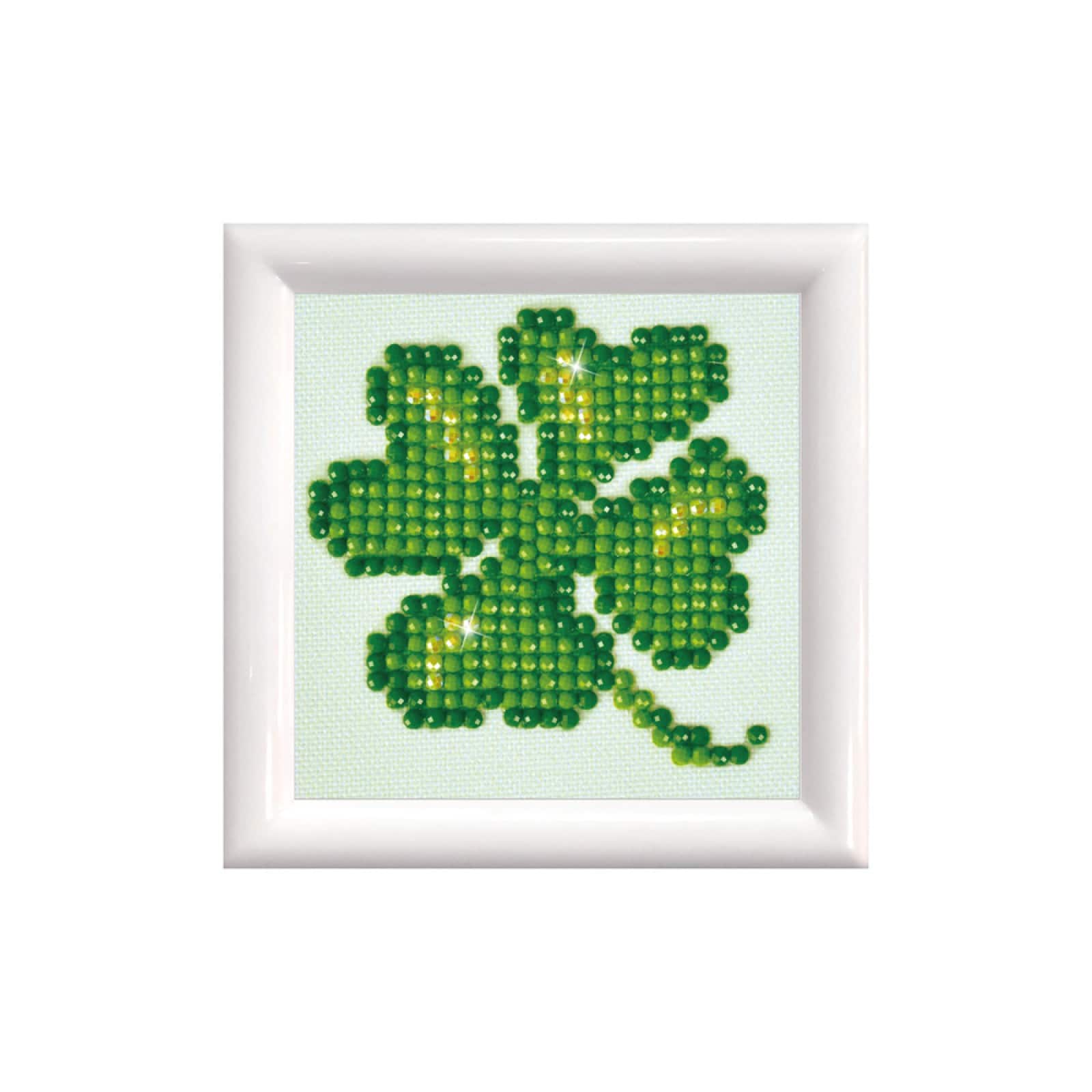 Diamond Dotz® Beginner Lucky Leaves with Frame Diamond Facet Art Kit