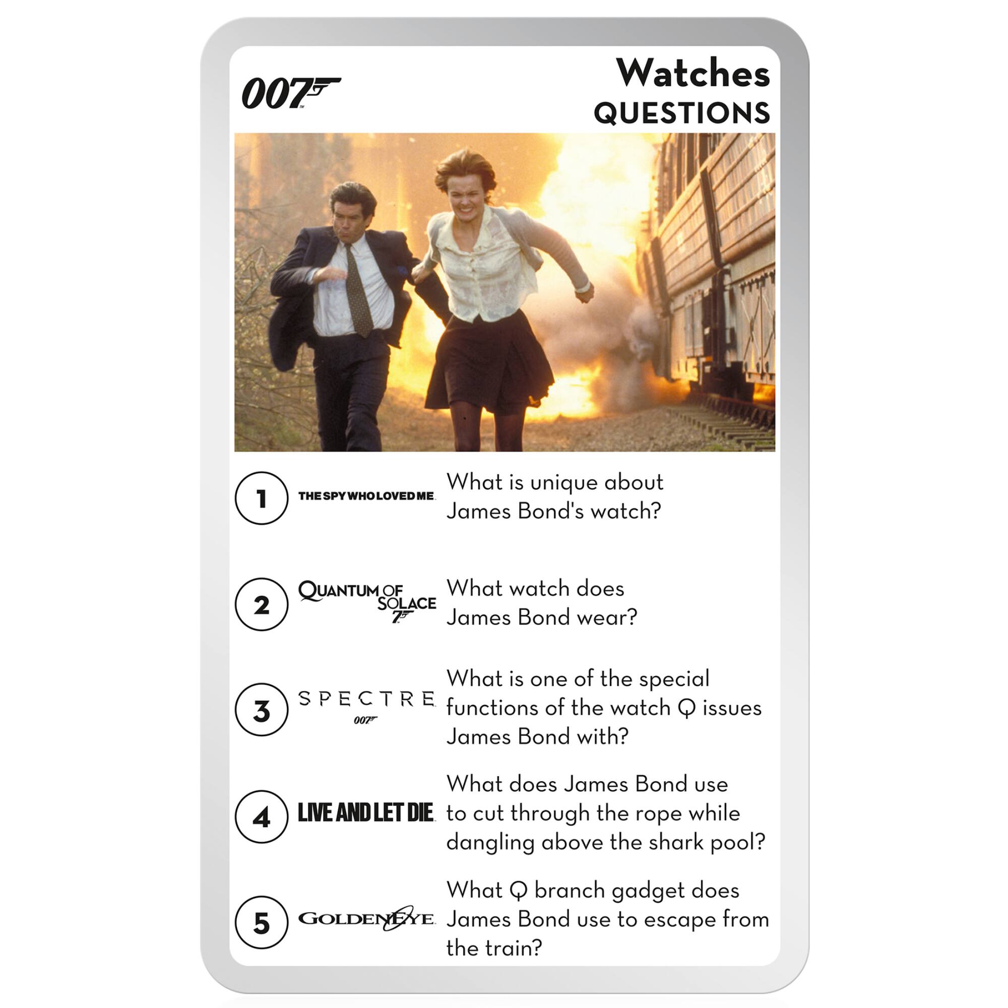 Top Trumps&#xAE; James Bond Quiz
