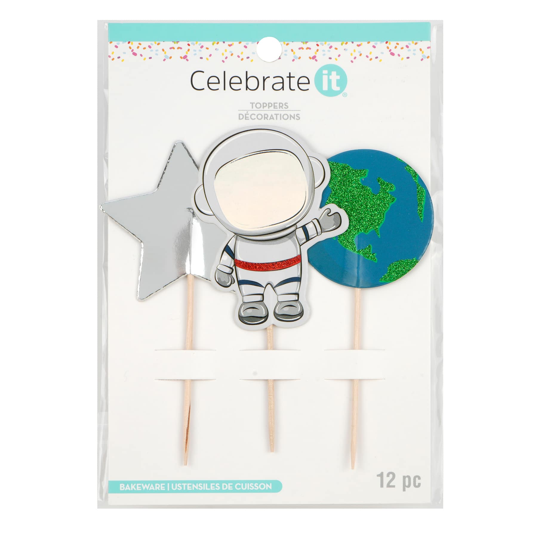 Outer Space Cupcake Toppers, 12ct. by Celebrate It®