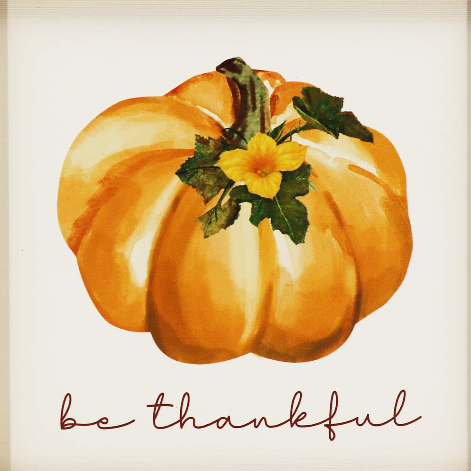 7&#x22; Thankful Pumpkin Wall D&#xE9;cor by Ashland&#xAE;
