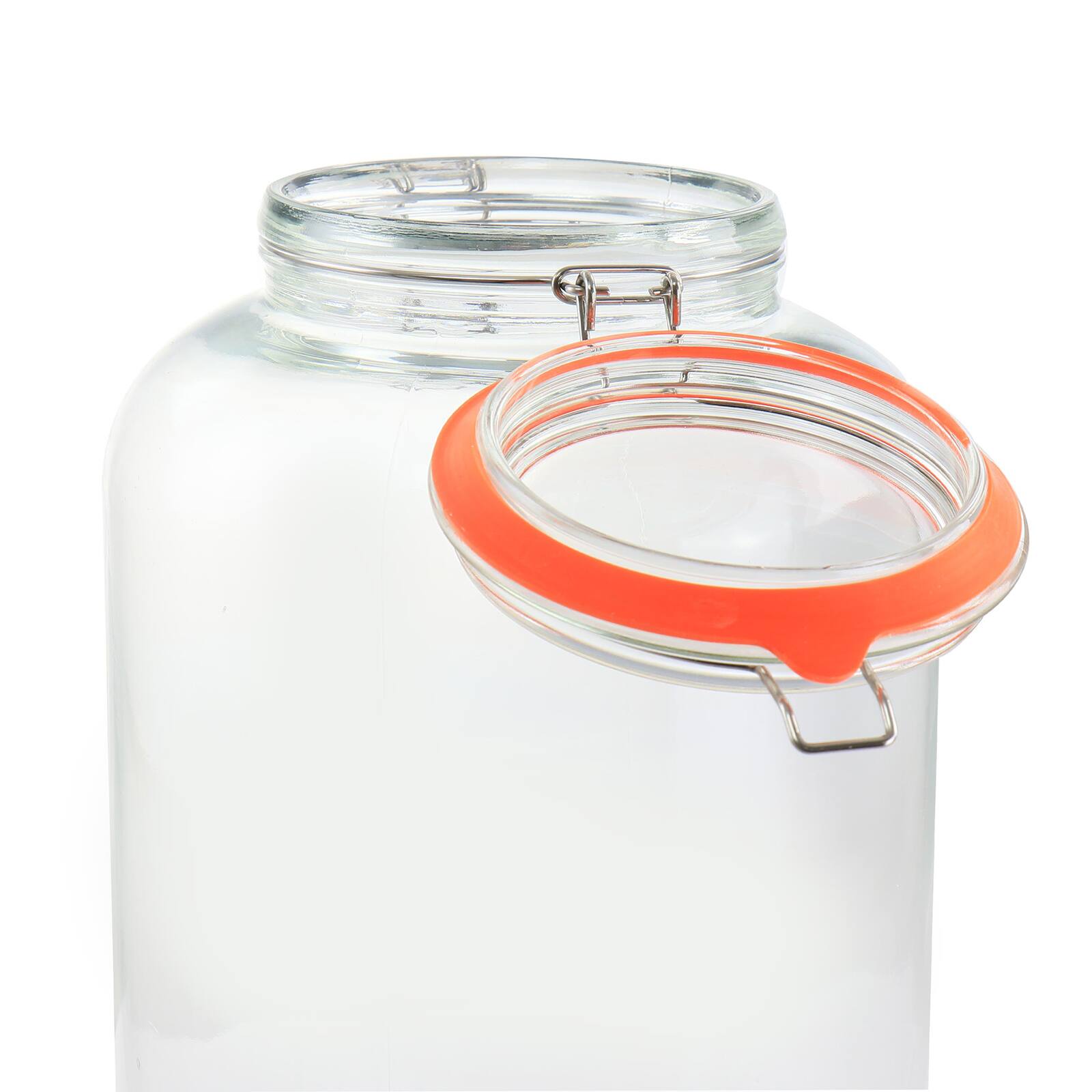 Gibson Home&#xAE; Alpha 2.4gal. Glass Canister Frasco