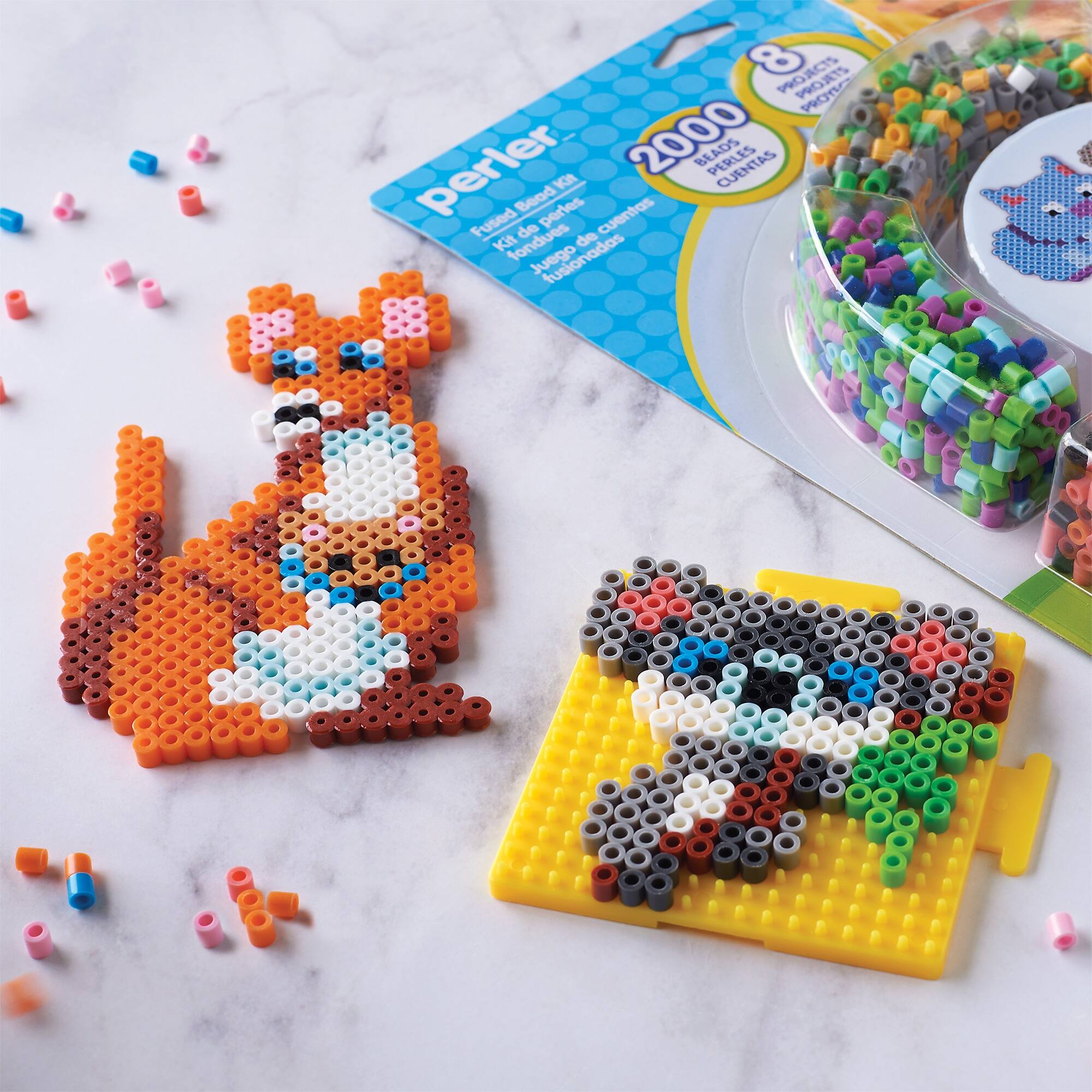 Perler® Wild Animals Fused Bead Kit Michaels