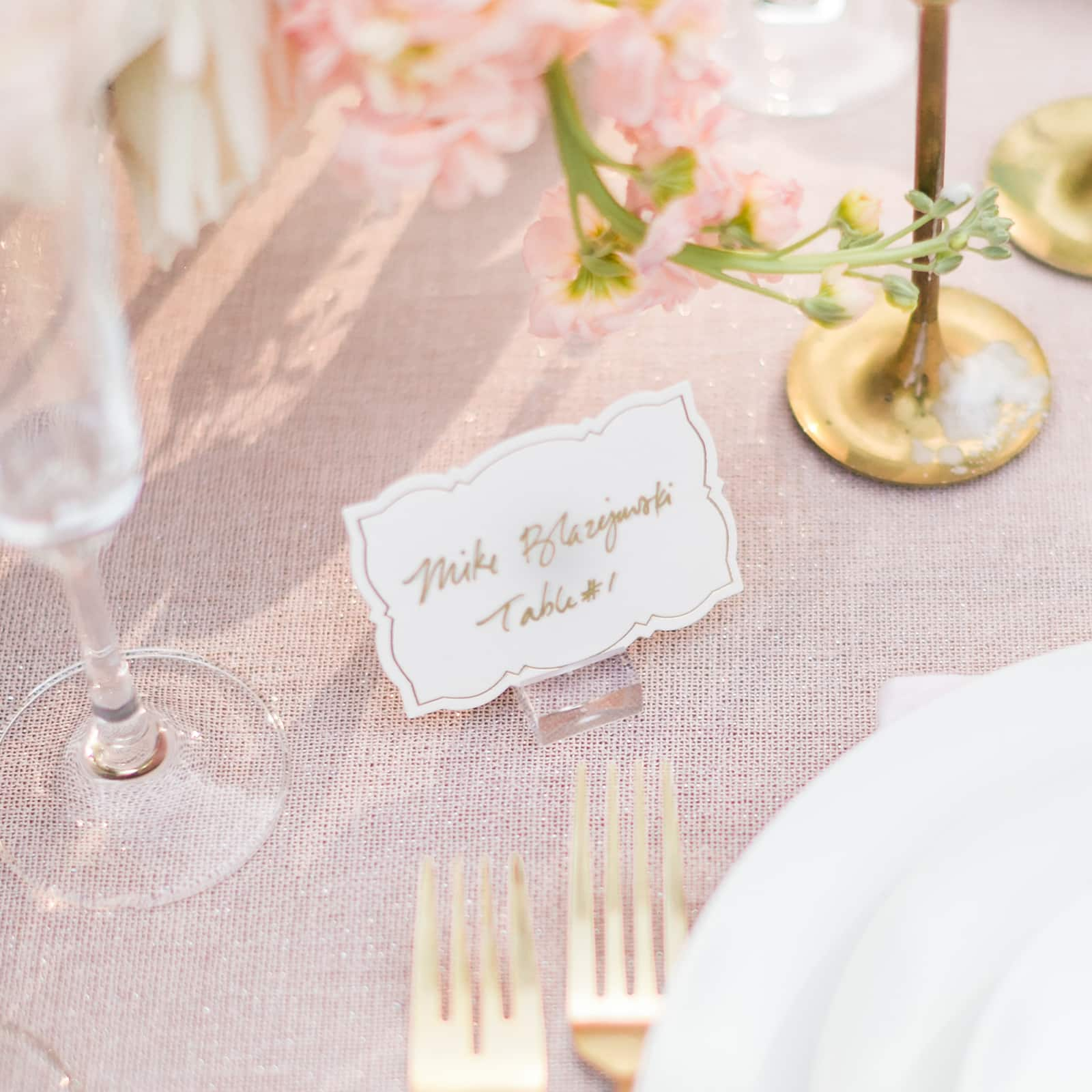 Ornate Gold Border Place Cards, 50ct. by Celebrate It&#x2122;