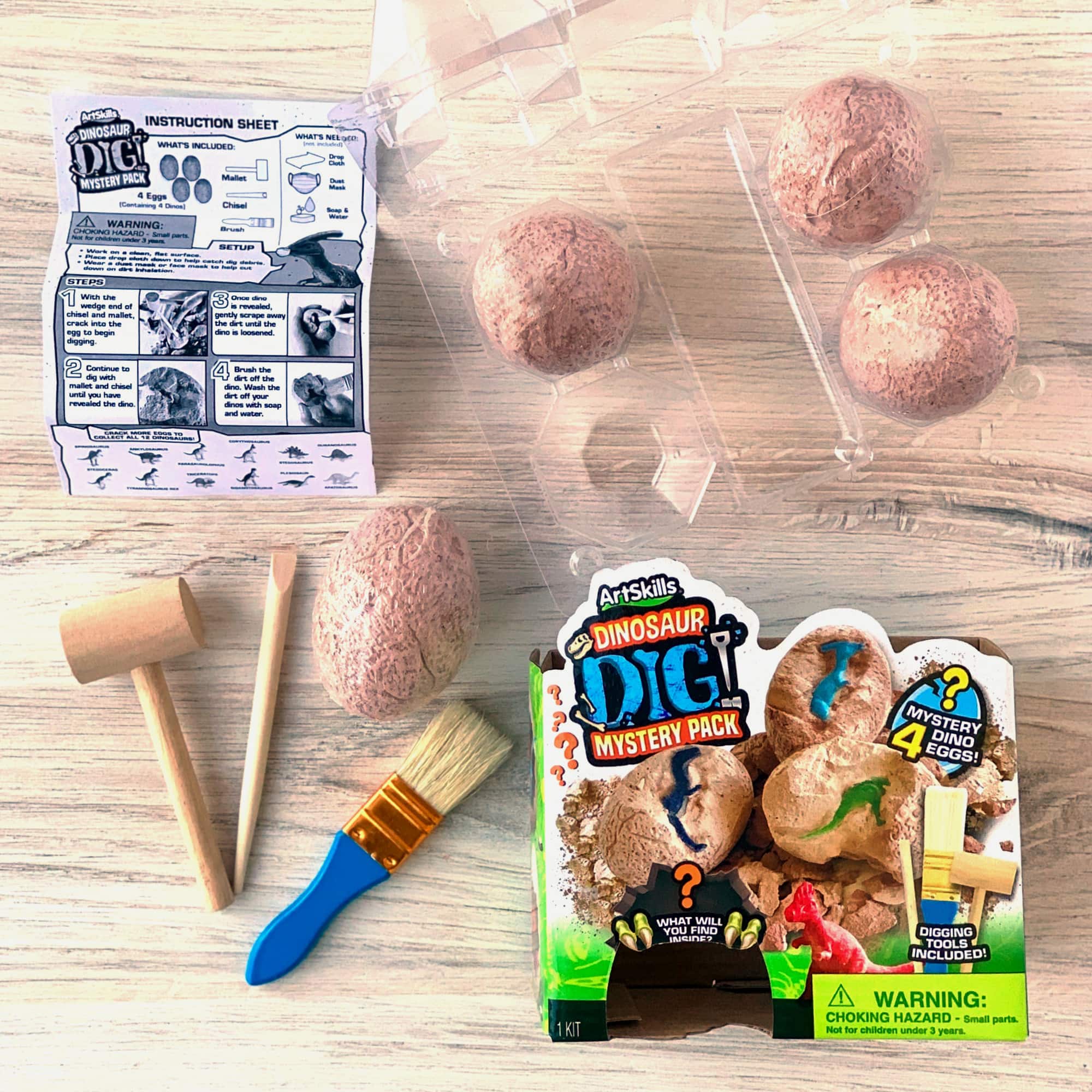 ArtSkills&#xAE; Dinosaur Eggs Excavation Dig Kit