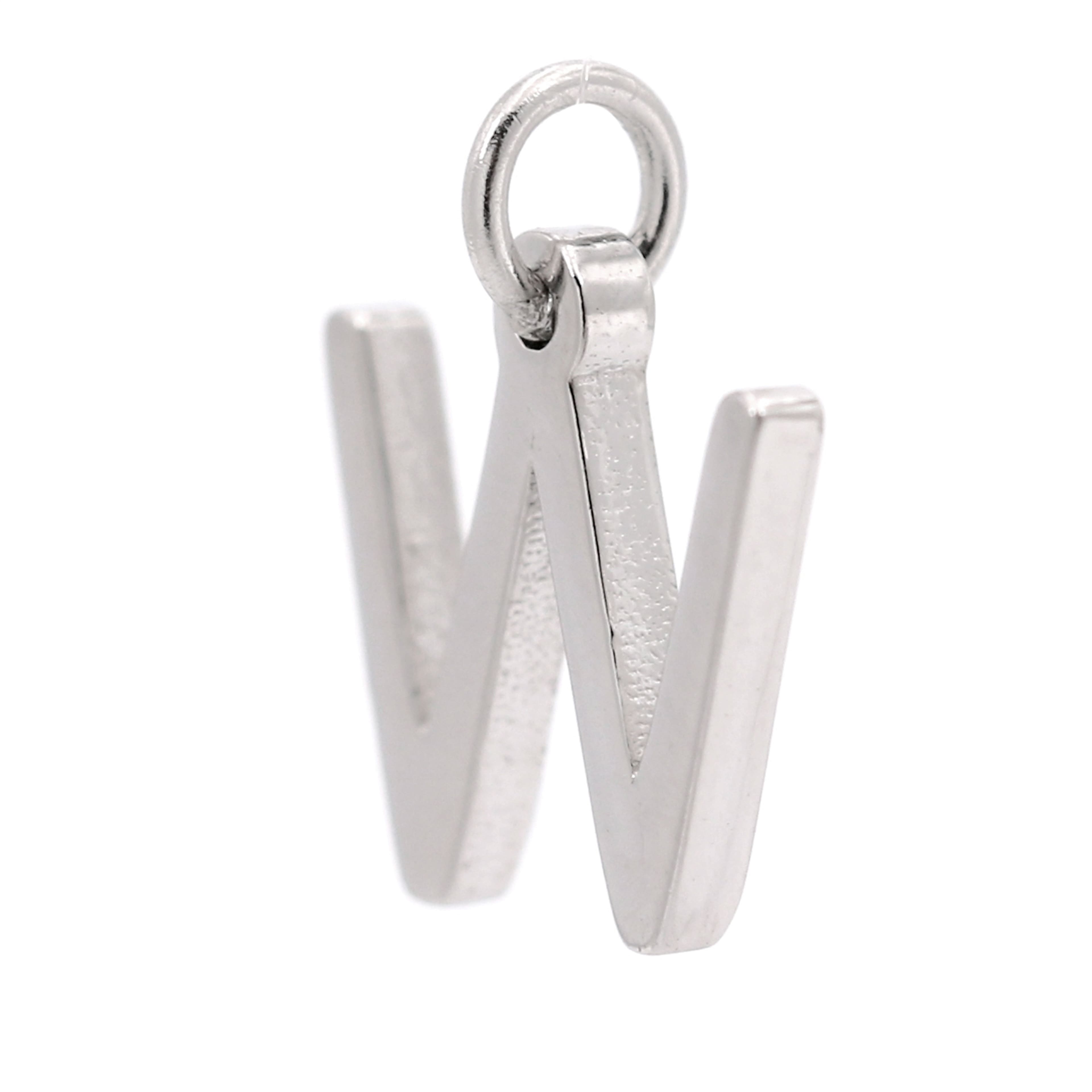 12 Pack: Sterling Silver Alphabet Charm by Bead Landing&#x2122;