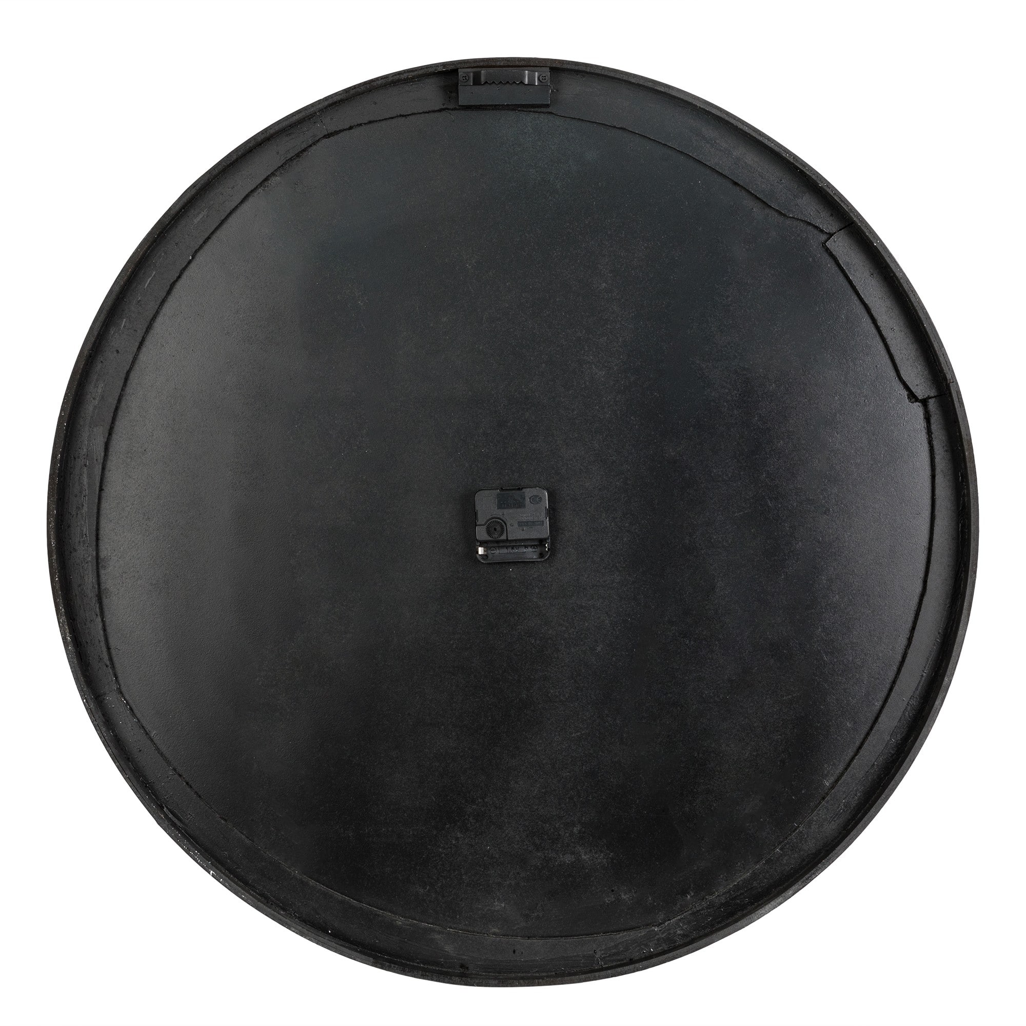 Glitzhome&#xAE; 27.5&#x22; Oversized Farmhouse Wooden &#x26; Galvanized Wall Clock