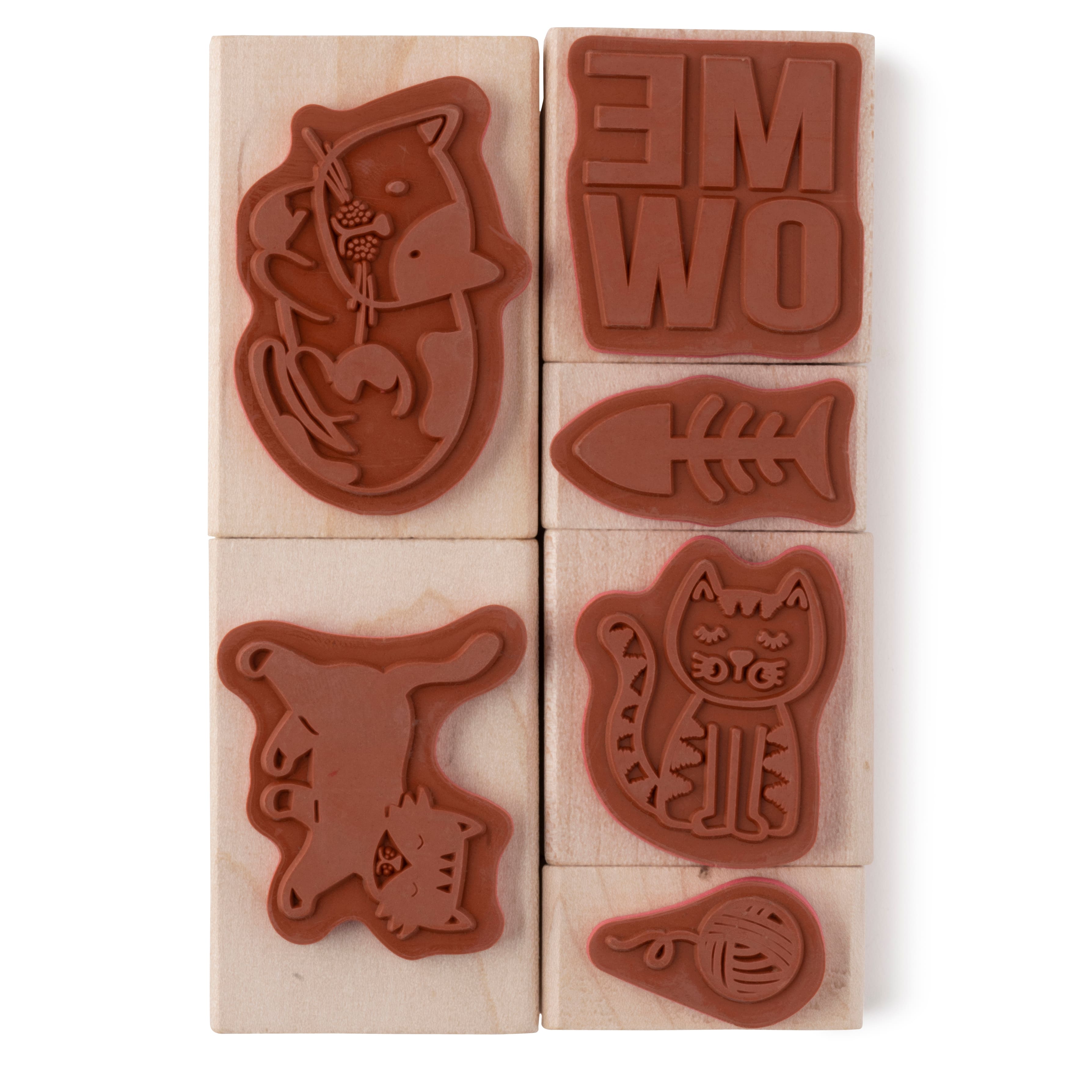 Cats Wood Stamp Set by Recollections™