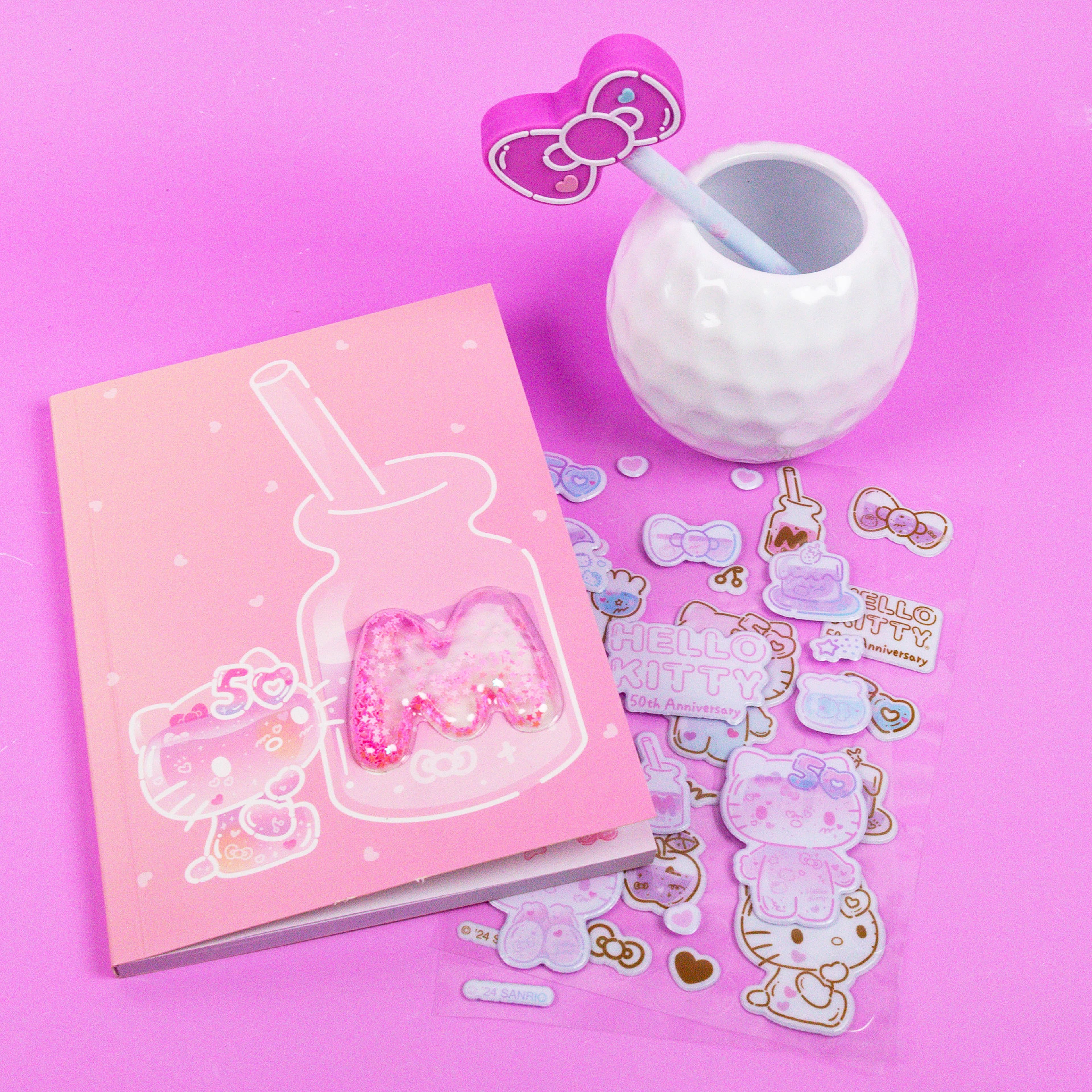 STMT&#xAE; Hello Kitty&#xAE; 50th Anniversary Pastel Puffy Stickers