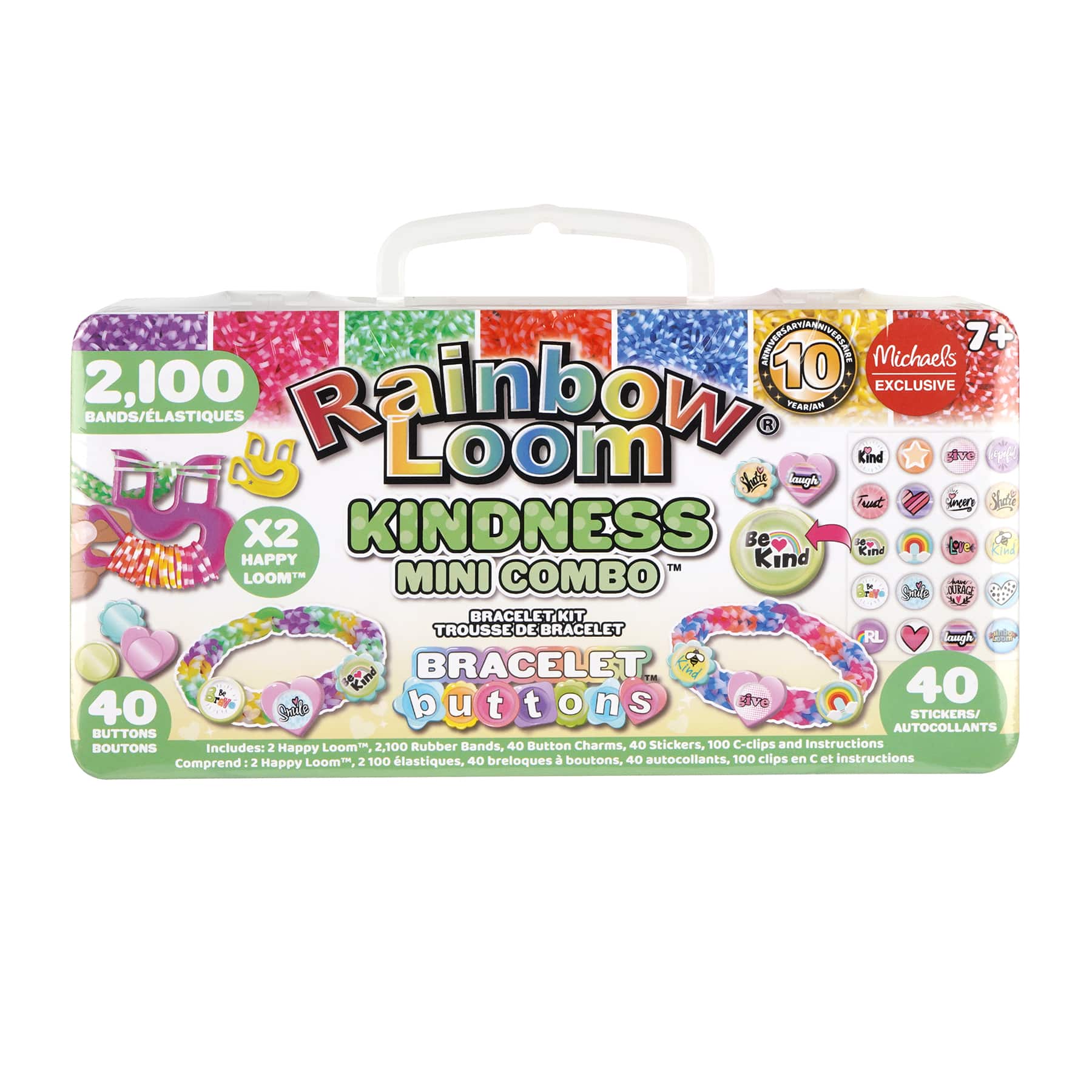 Rainbow Loom Glow-in-the-Dark Treasure Box Bracelet Making Kit | Michaels