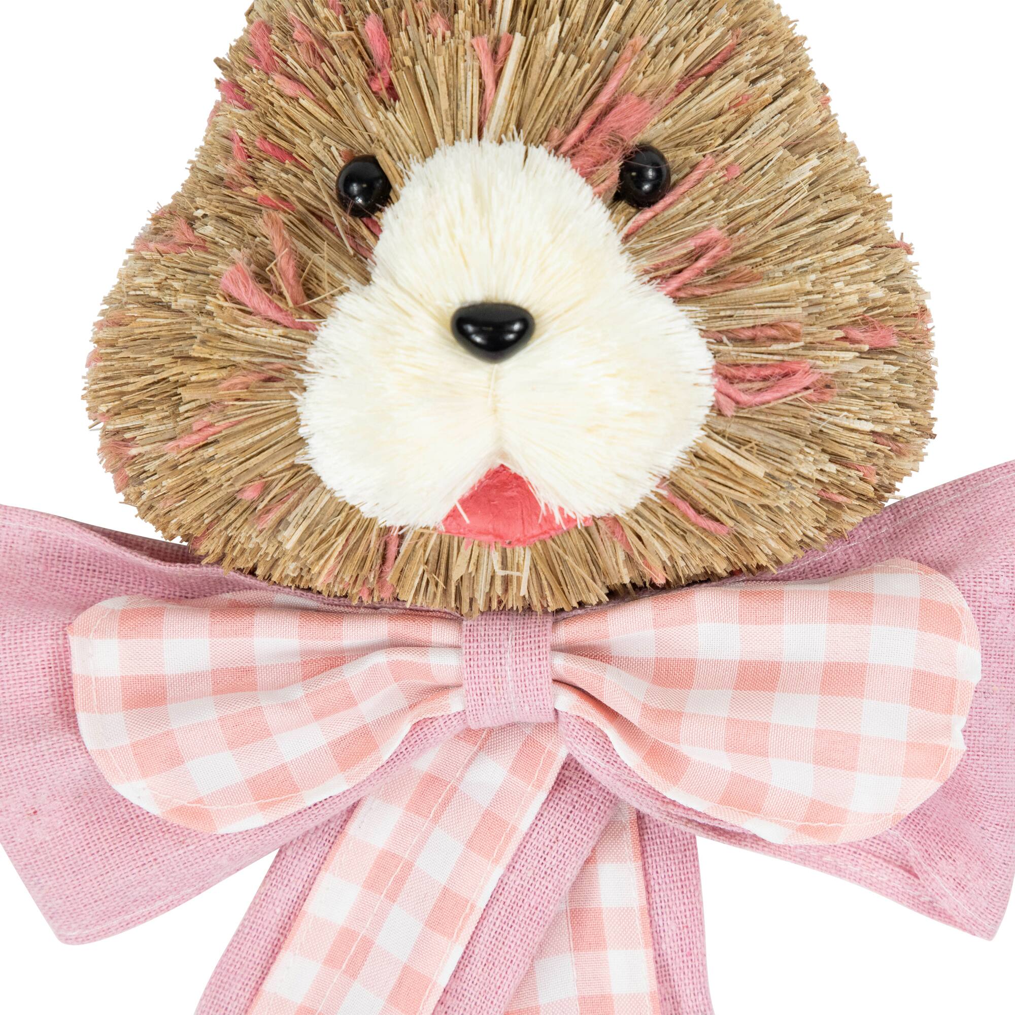 21&#x22; Easter Bunny with Bow Hanging Wall Decoration