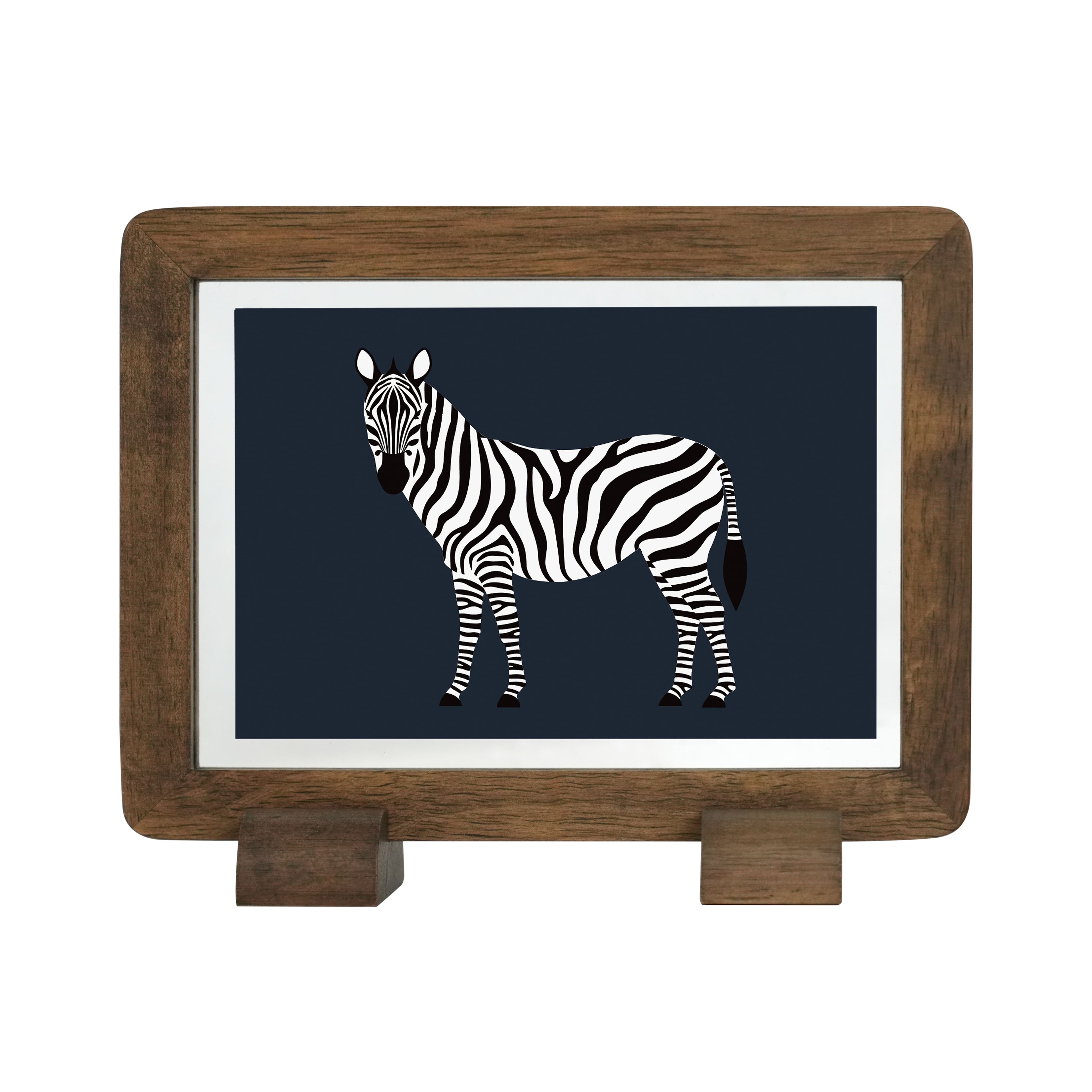 5" x 7" Brown Float Frame with Stand by Ashland®