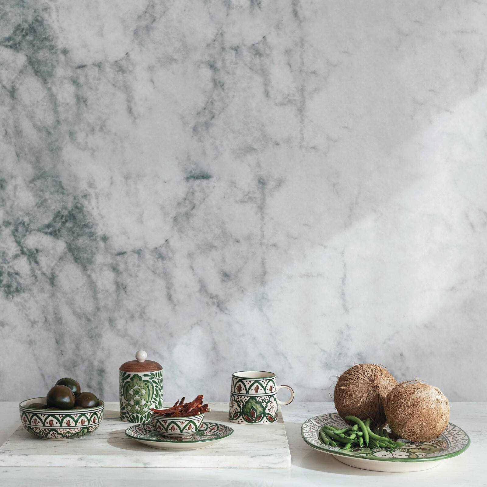 Hello Honey® 4" Mosaic Stoneware Bowls, 4ct.