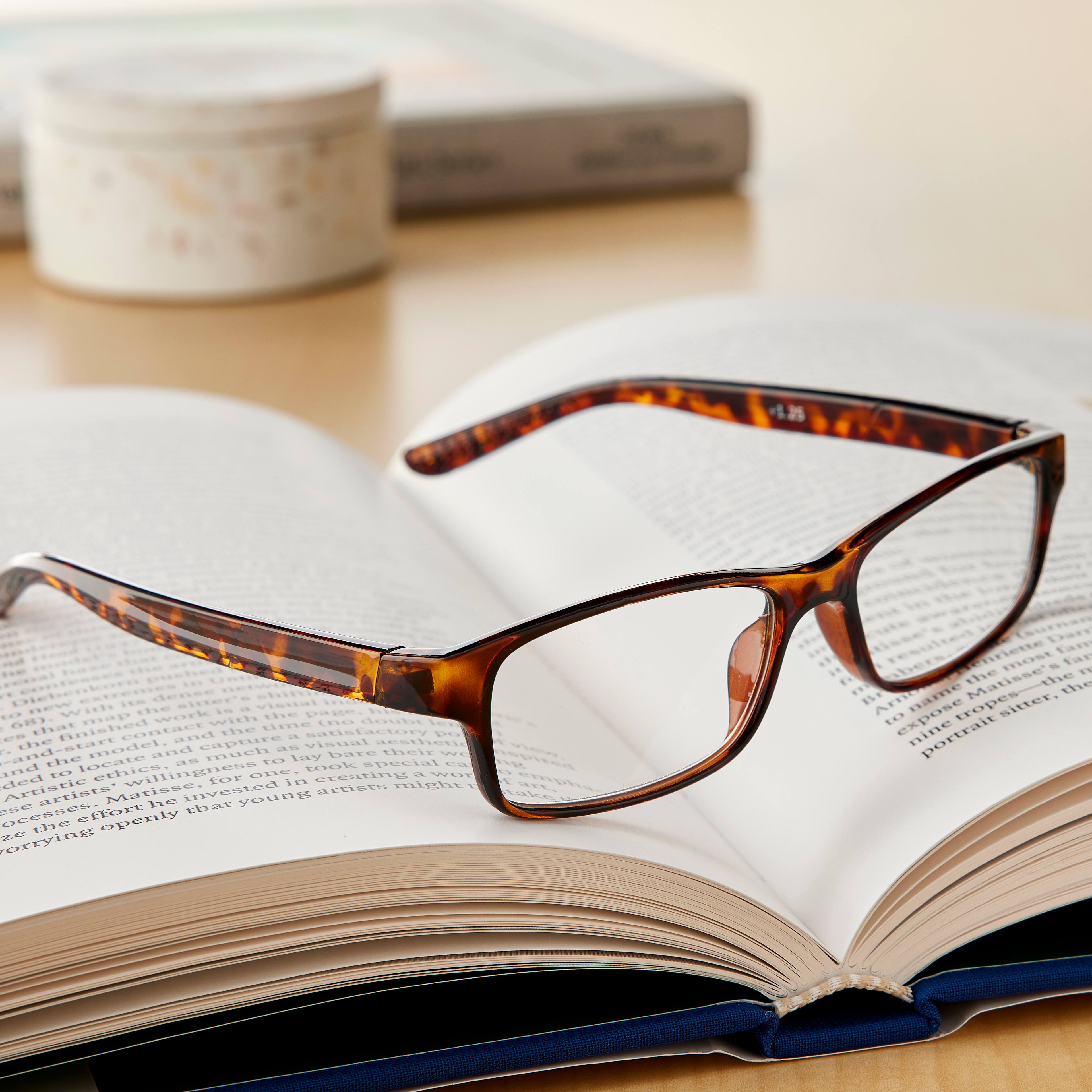 Tortoise Shell Reading Glasses by ArtMinds™