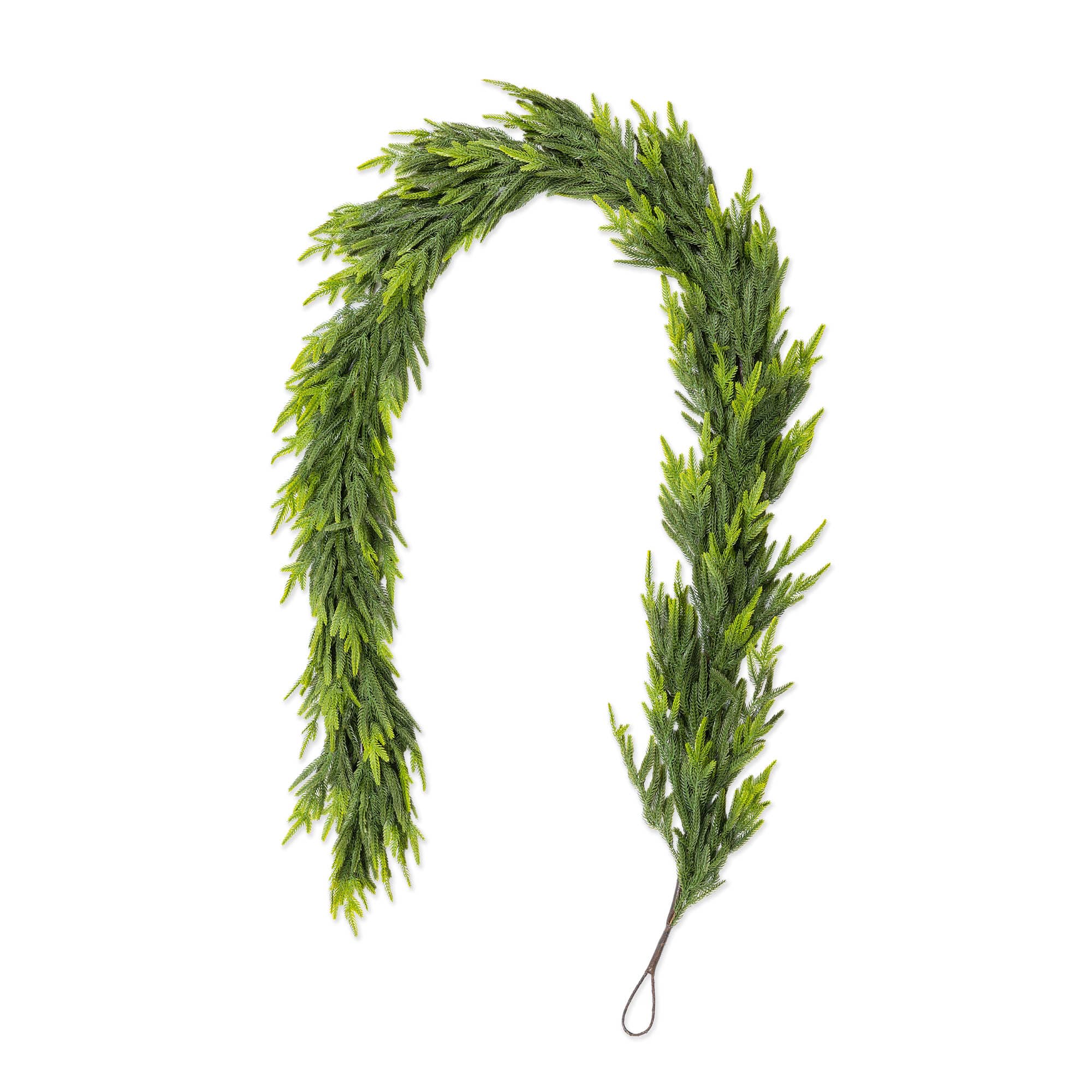 Glitzhome® 9ft Christmas Greenery PE Garland