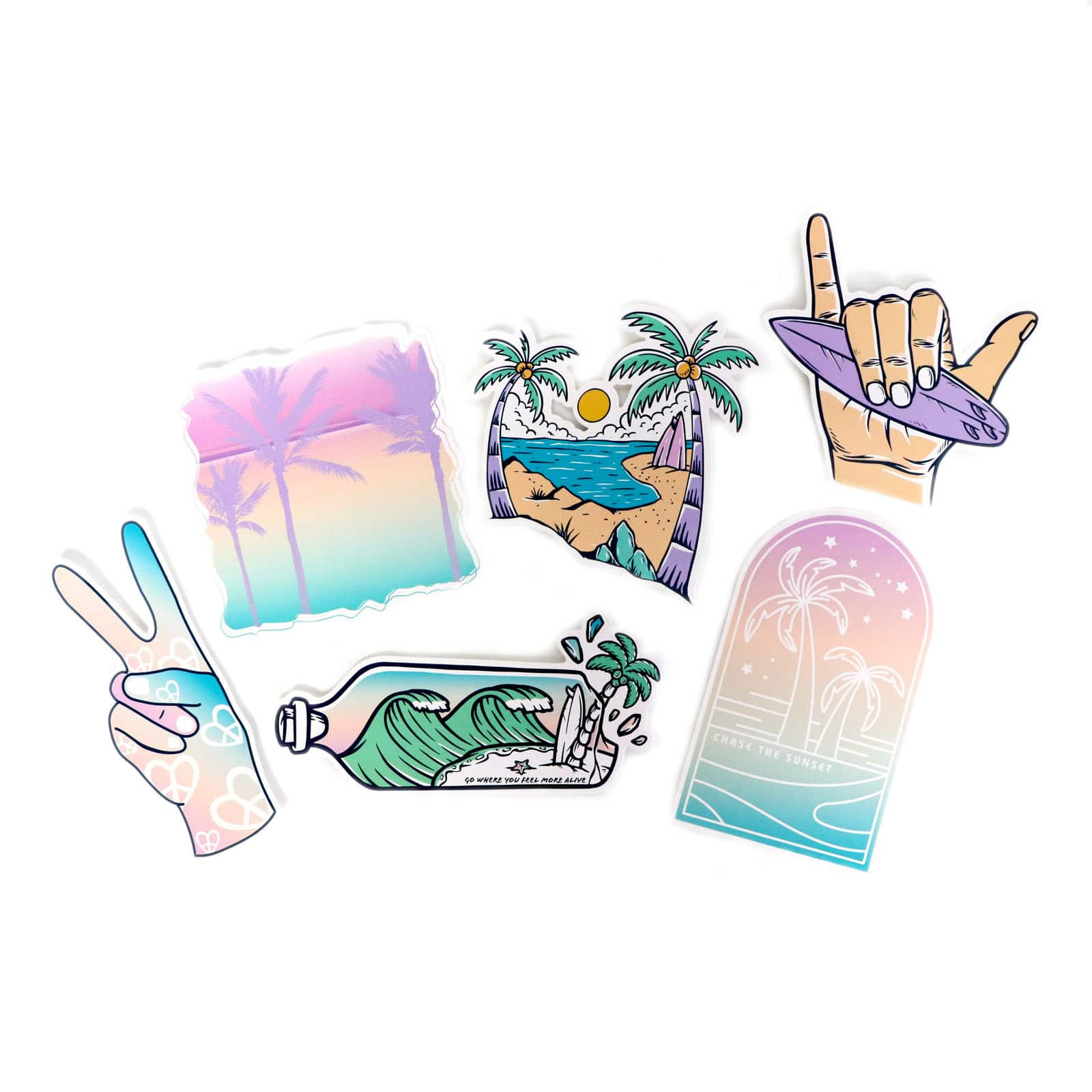 Vinyl Diecut Beach Sticker Set by Recollections&#x2122;