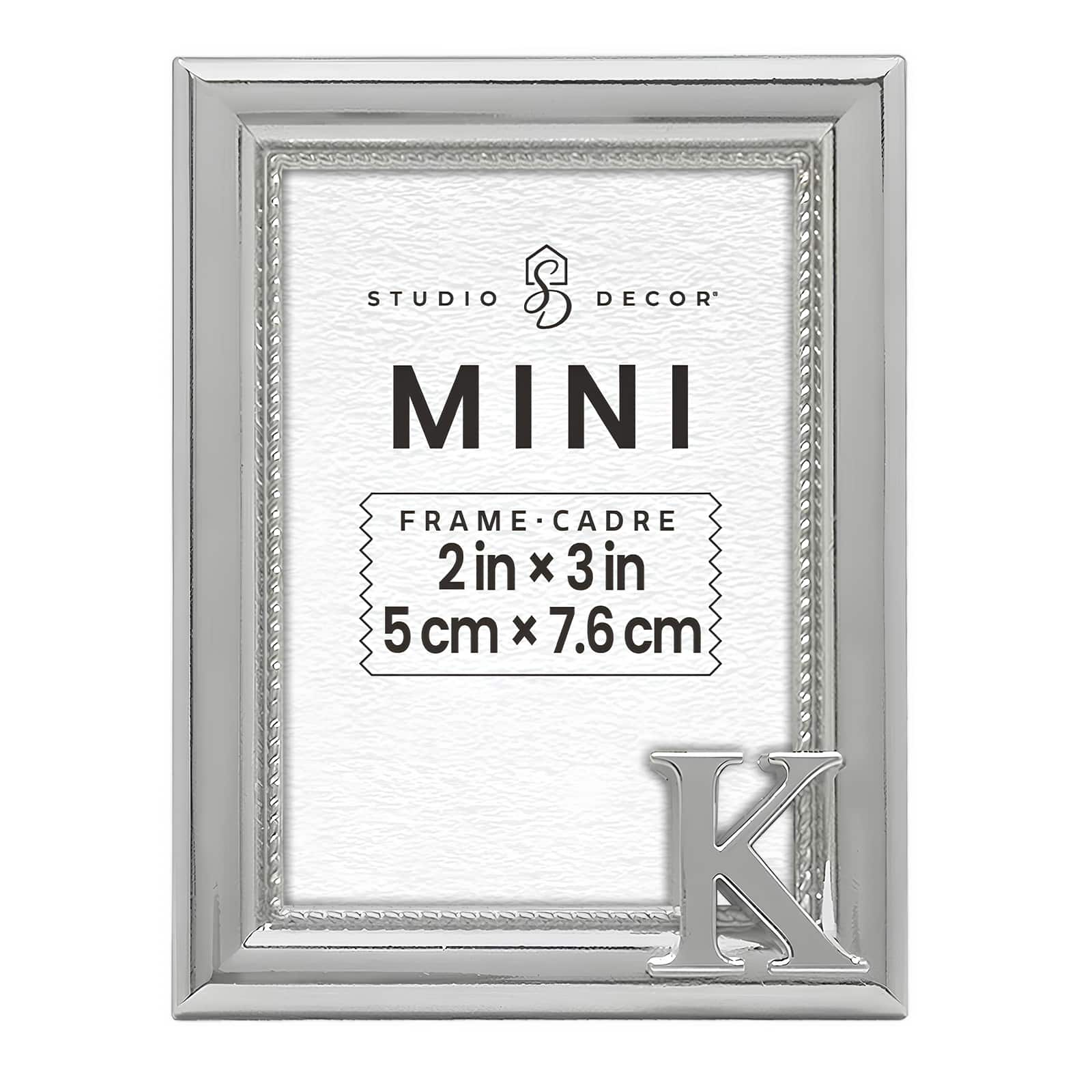 Mini Silver K Frame by Studio Décor®