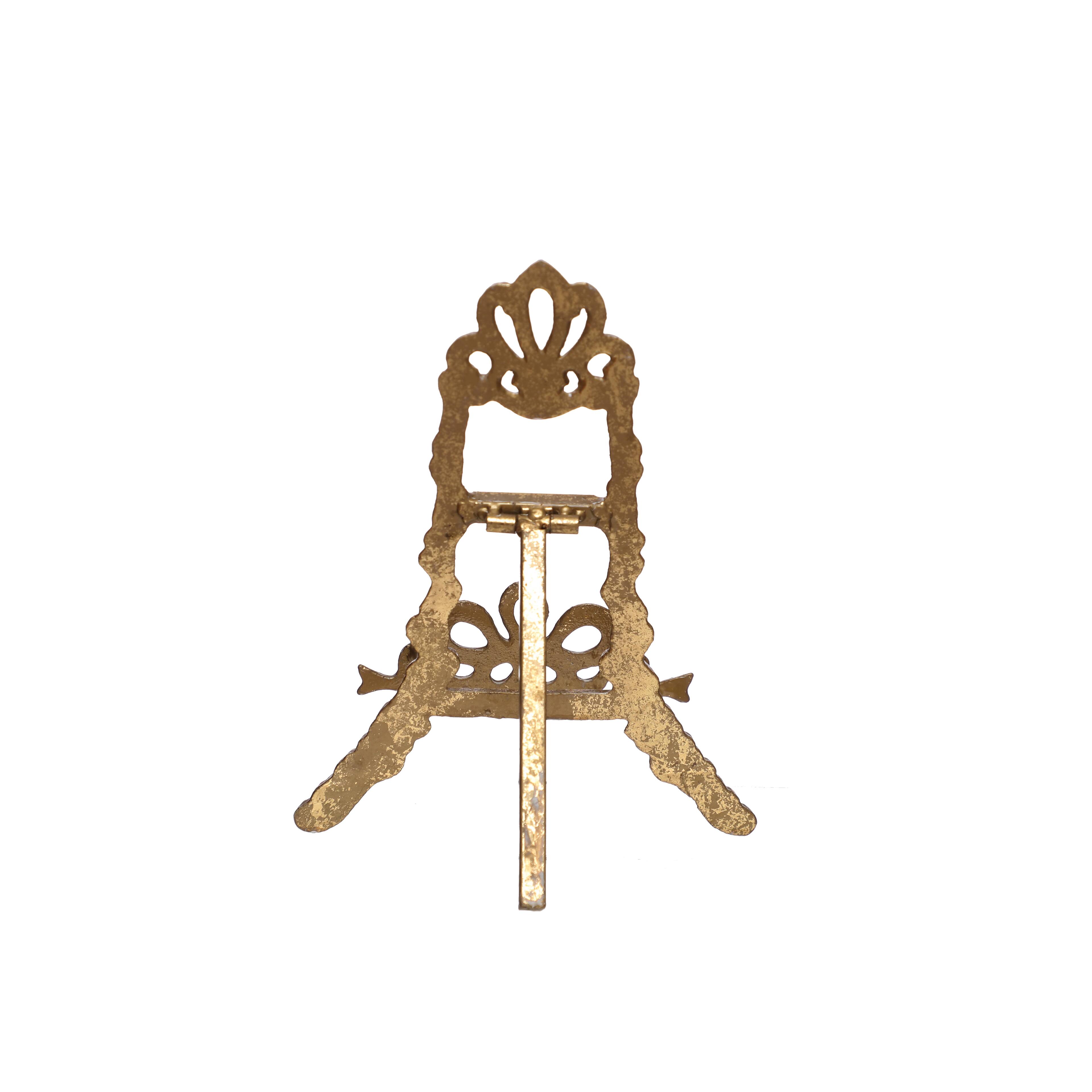 10&#x22; Gold Bow Tabletop Easel by Ashland&#xAE;