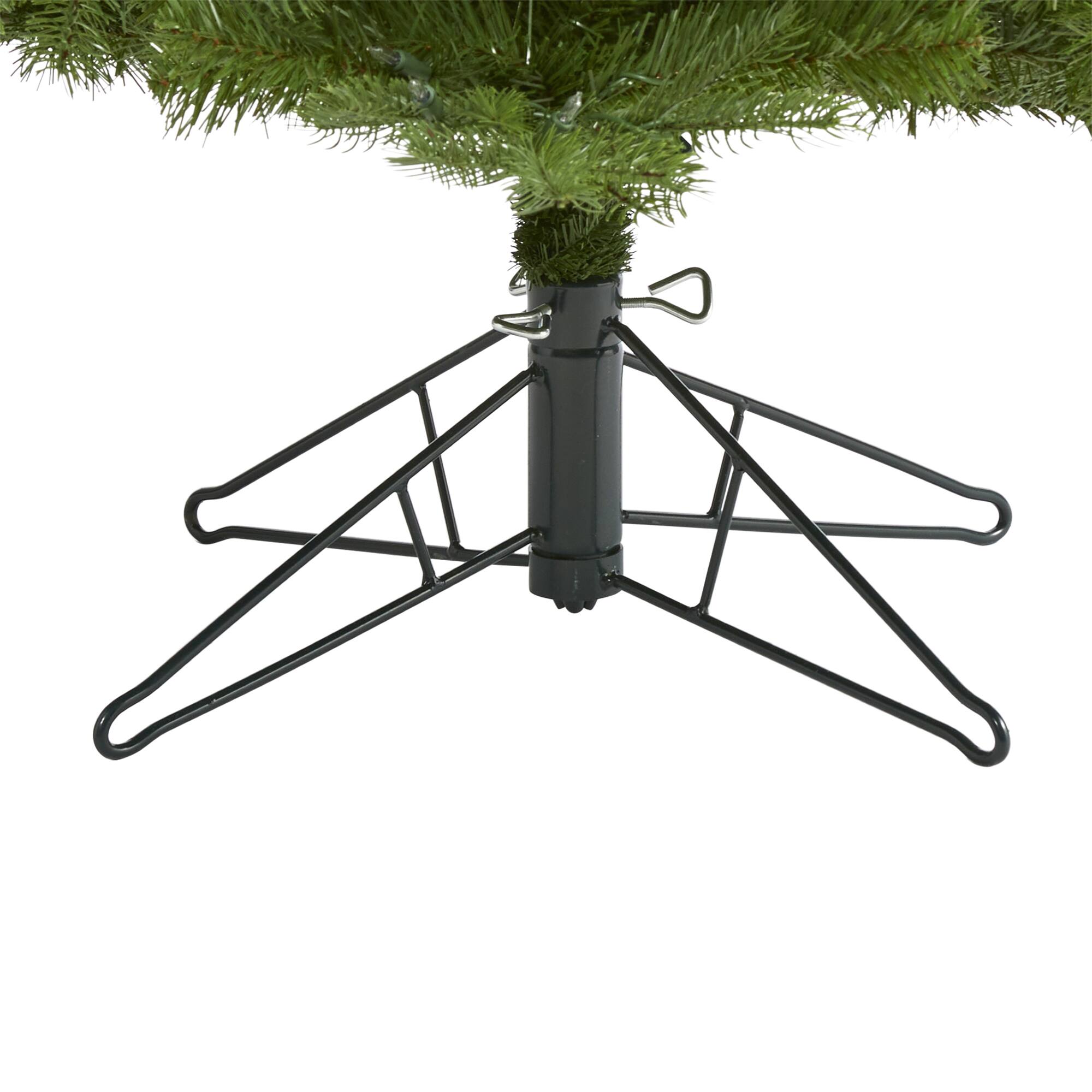 7ft. Pre-Lit Vienna Fir Artificial Christmas Tree, Warm White Lights