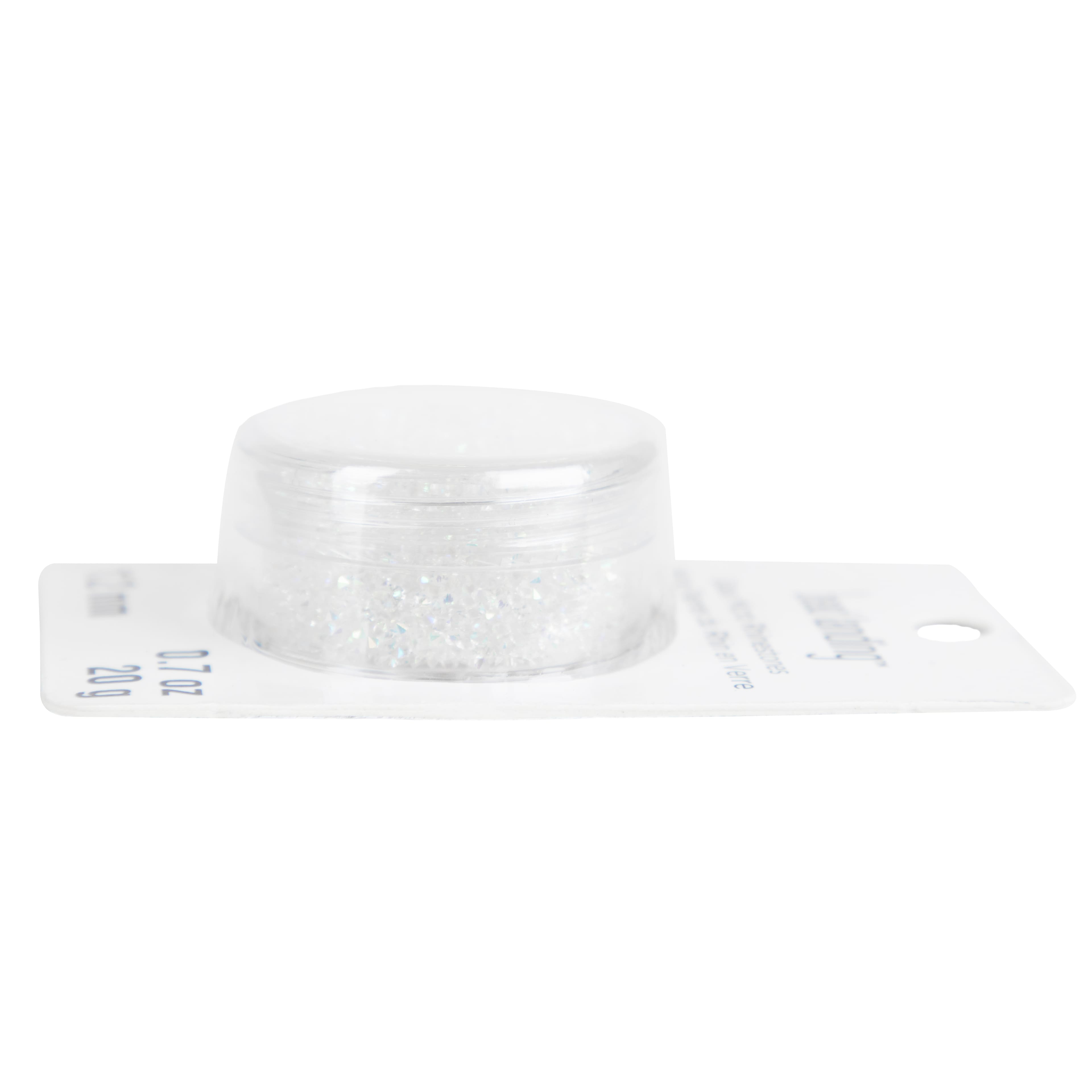 12 Pack: 1.2mm Glass Micro Rhinestones by Bead Landing™, 0.7oz.