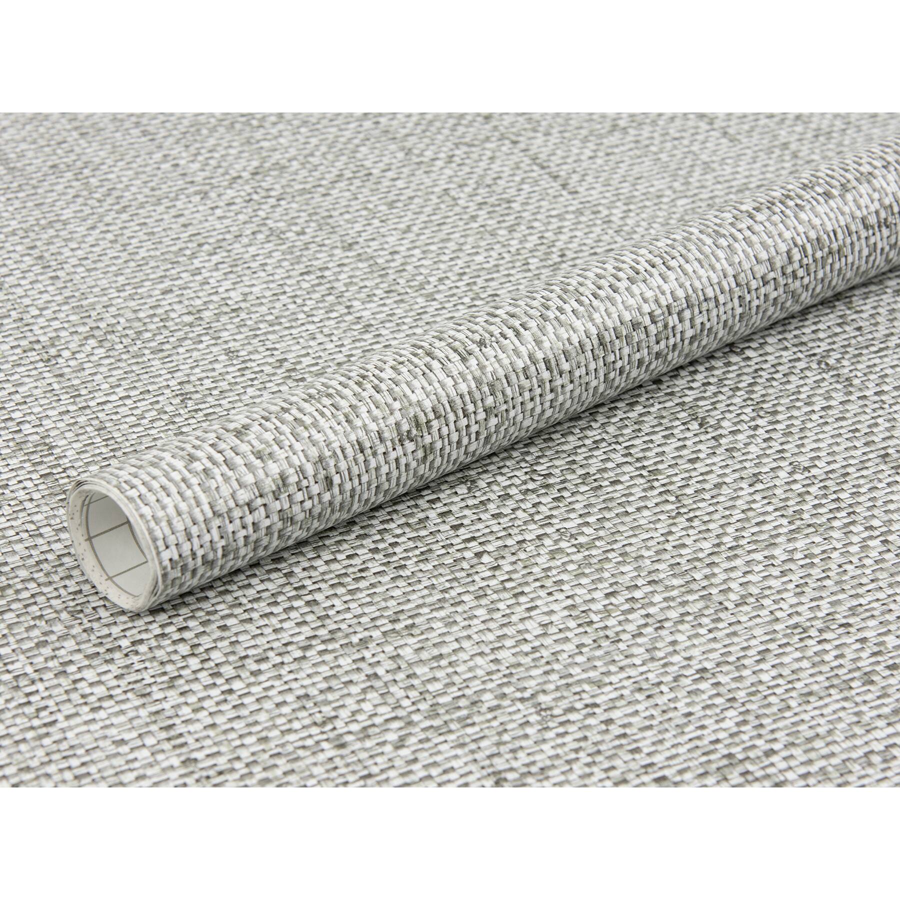 Fablon Jute Gray Adhesive Film, 2ct.