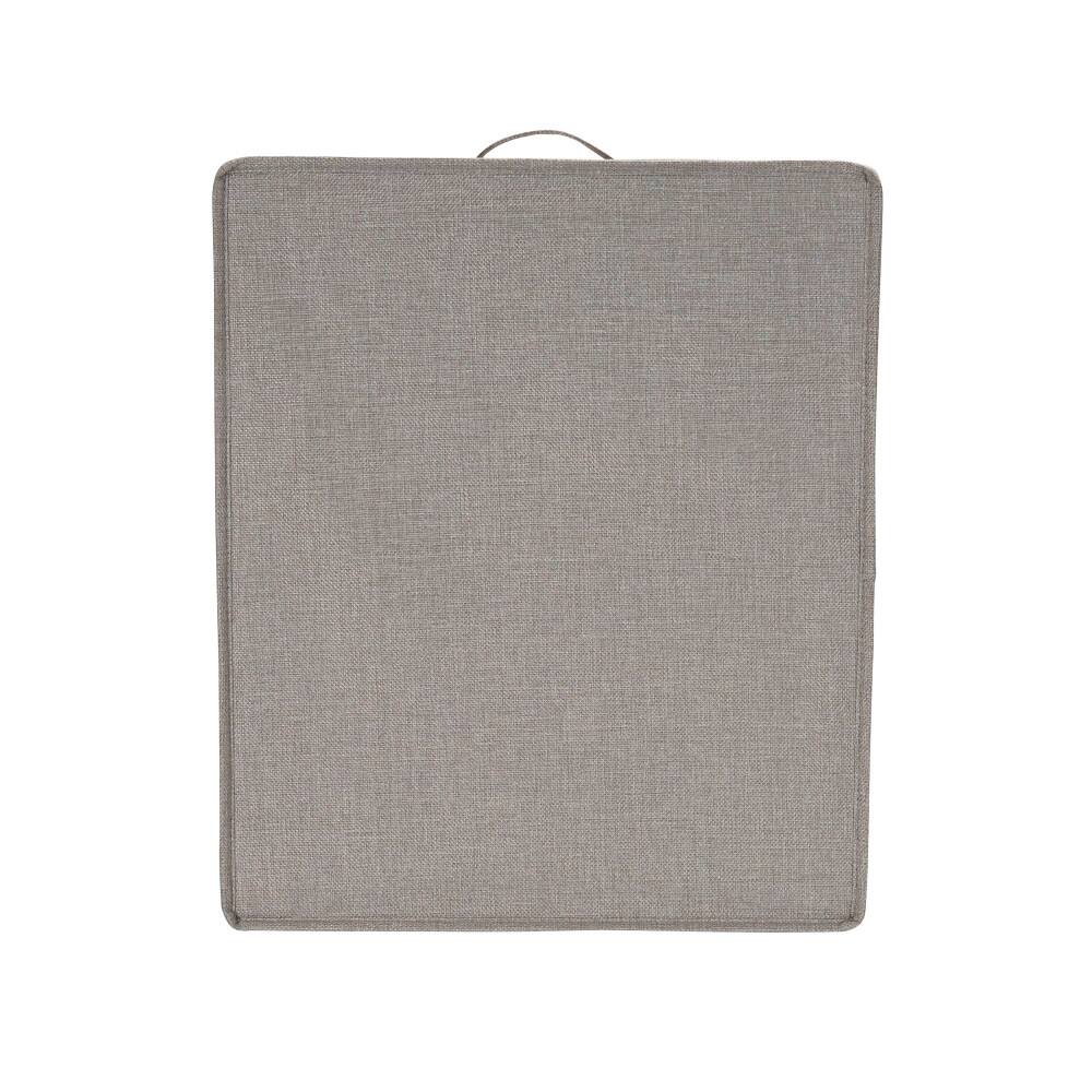Household Essentials Fabric Storage Bin with Lid, 2ct.
