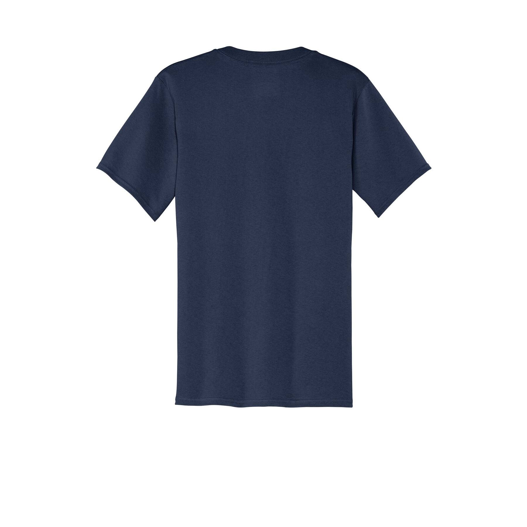Port & Company® Men's Core Cotton V-Neck T-Shirt