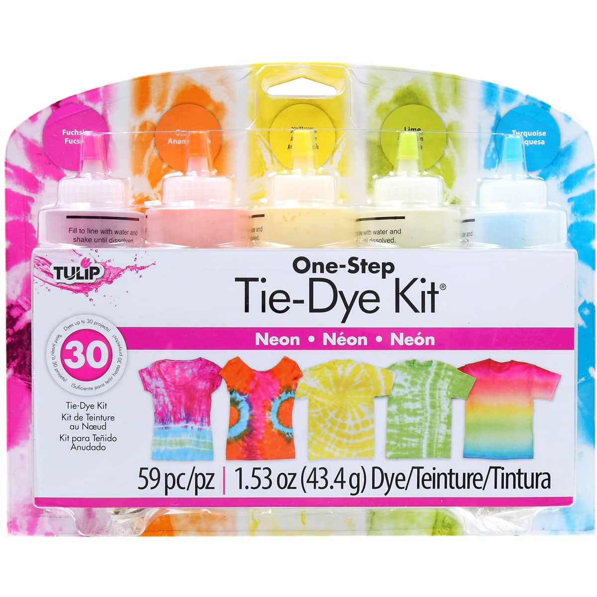 Tulip&#xAE; Neon One-Step Tie-Dye Kit&#xAE;