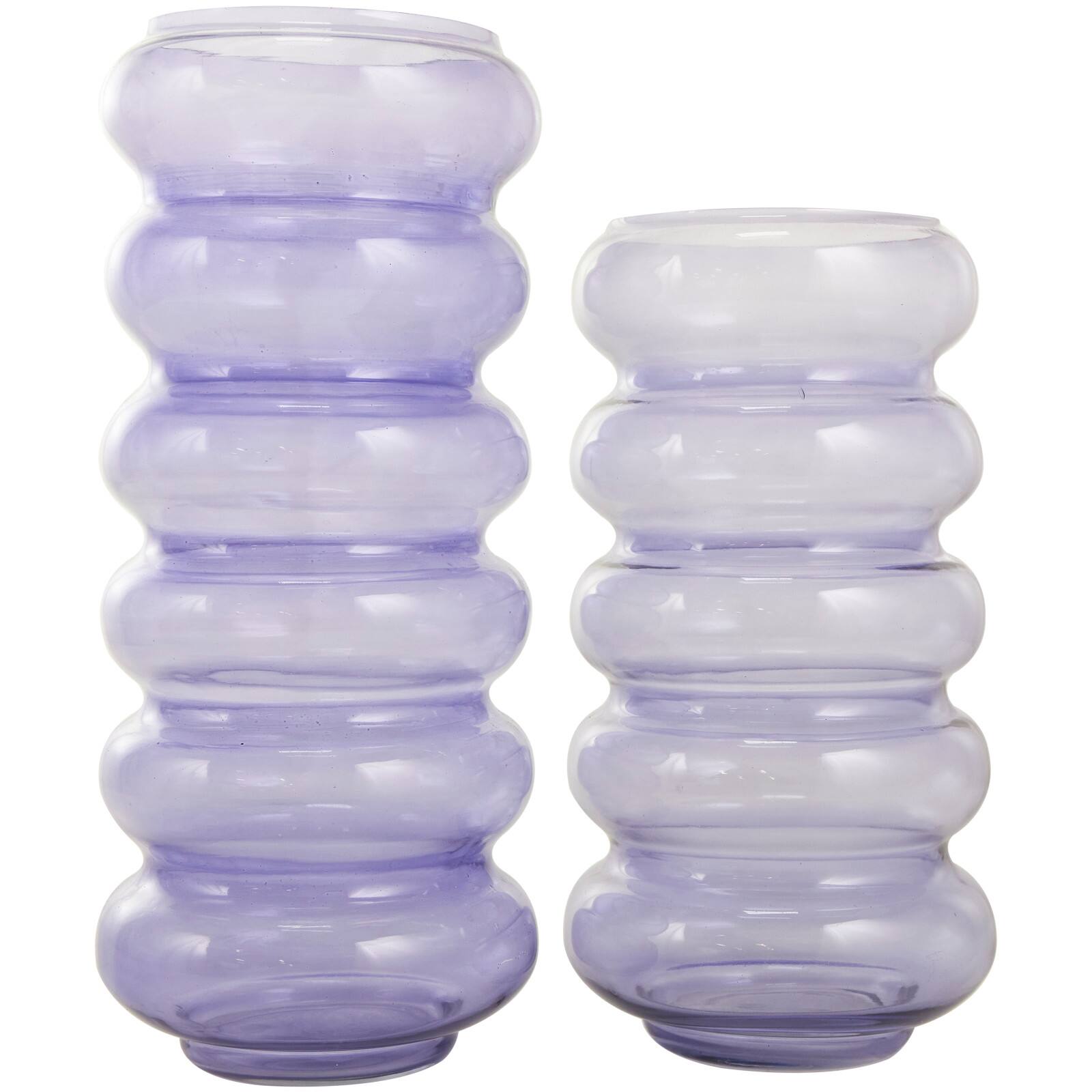 Glass Bubble Vase Set