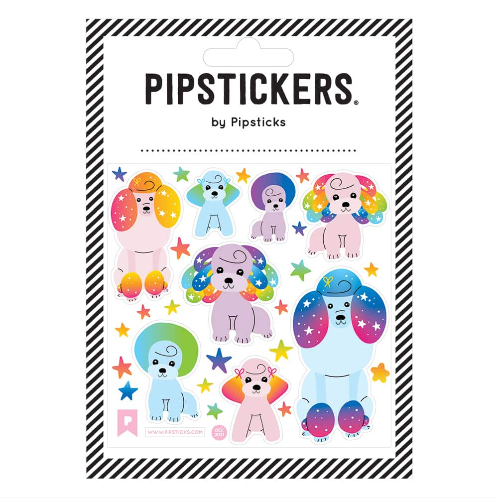 Pipstickers&#xAE; Pampered Poodles Stickers