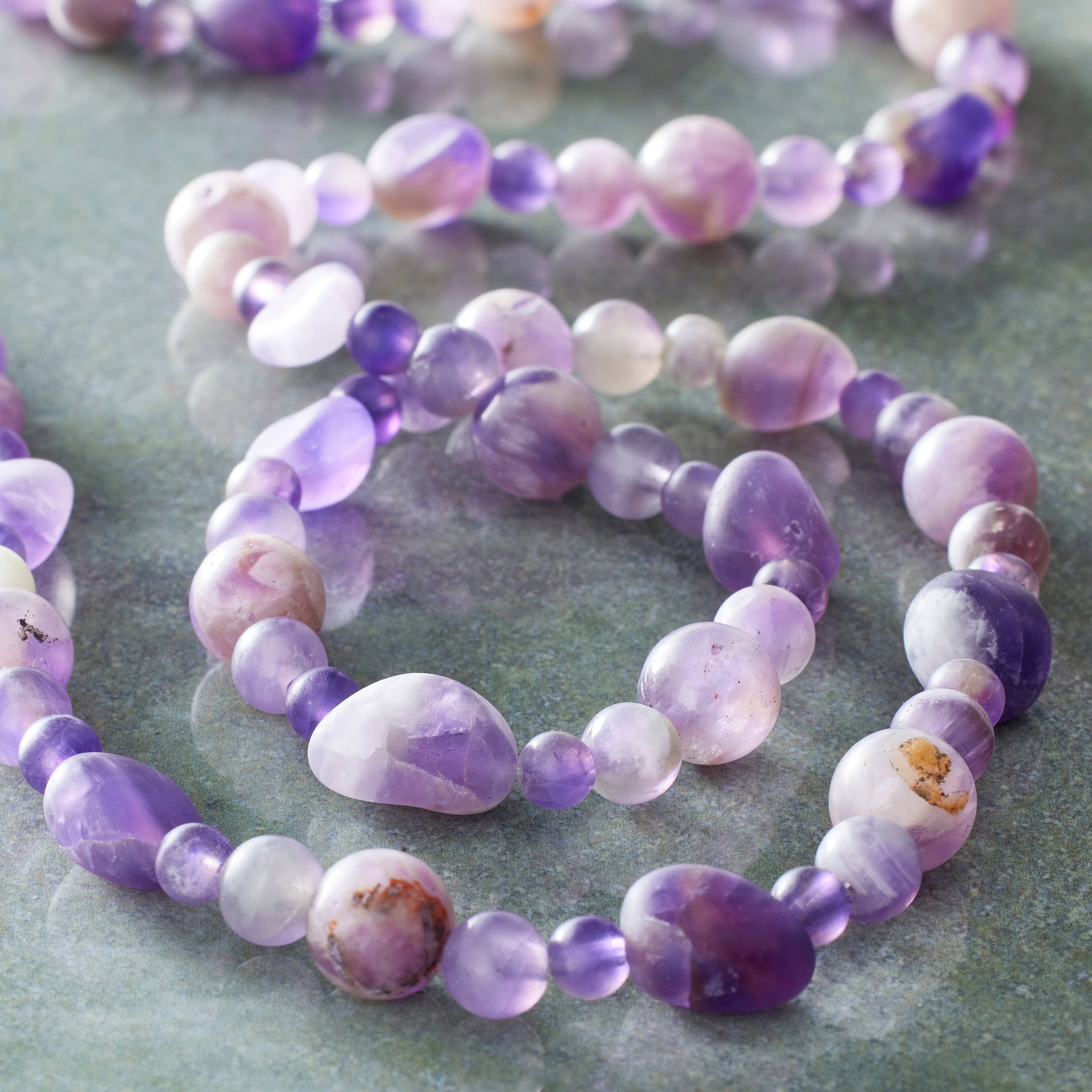 6 Pack: Matte Amethyst Bead Mix by Bead Landing™