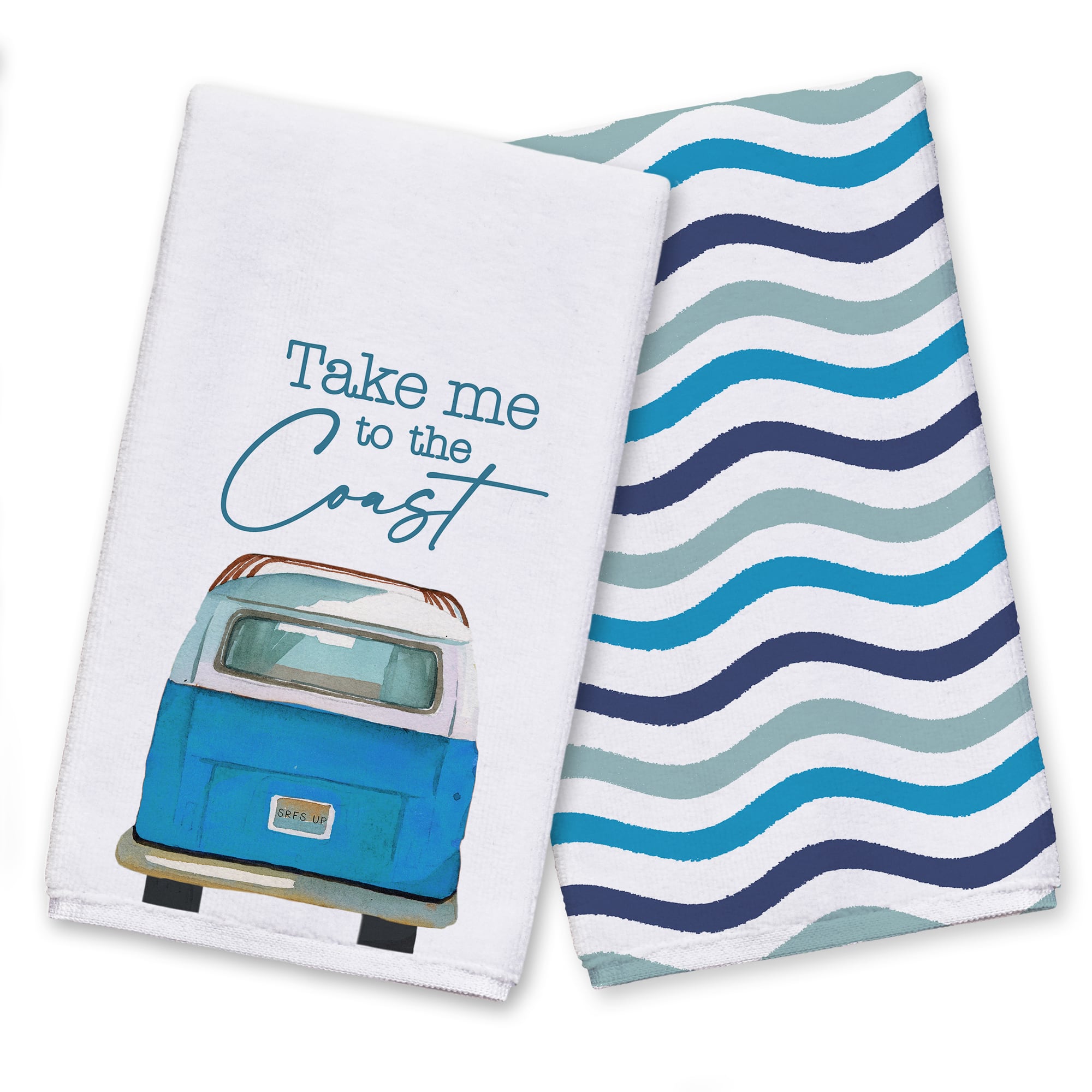 Take Me to the Coast Tea Towel Set