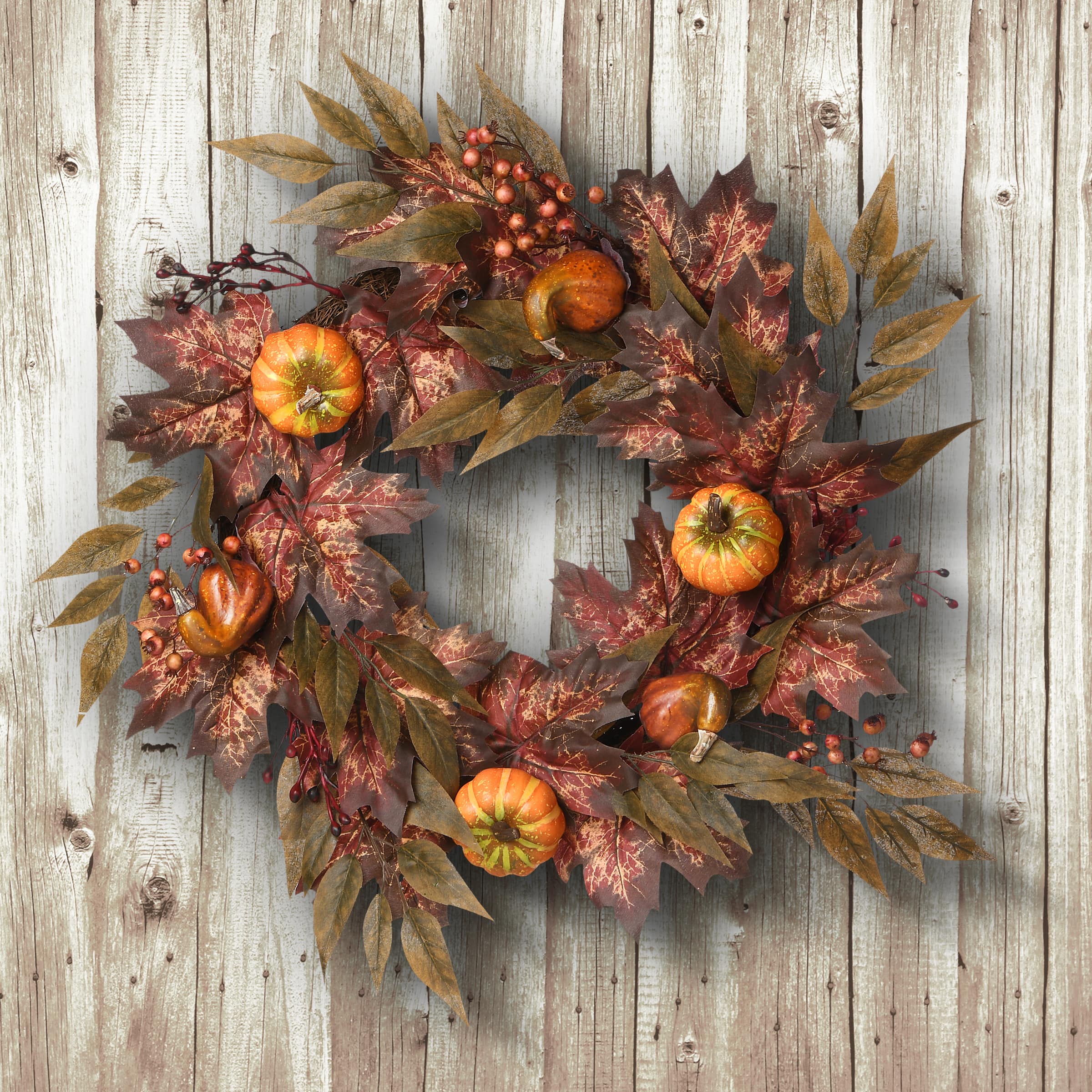 24" Autumn Ivy Wreath