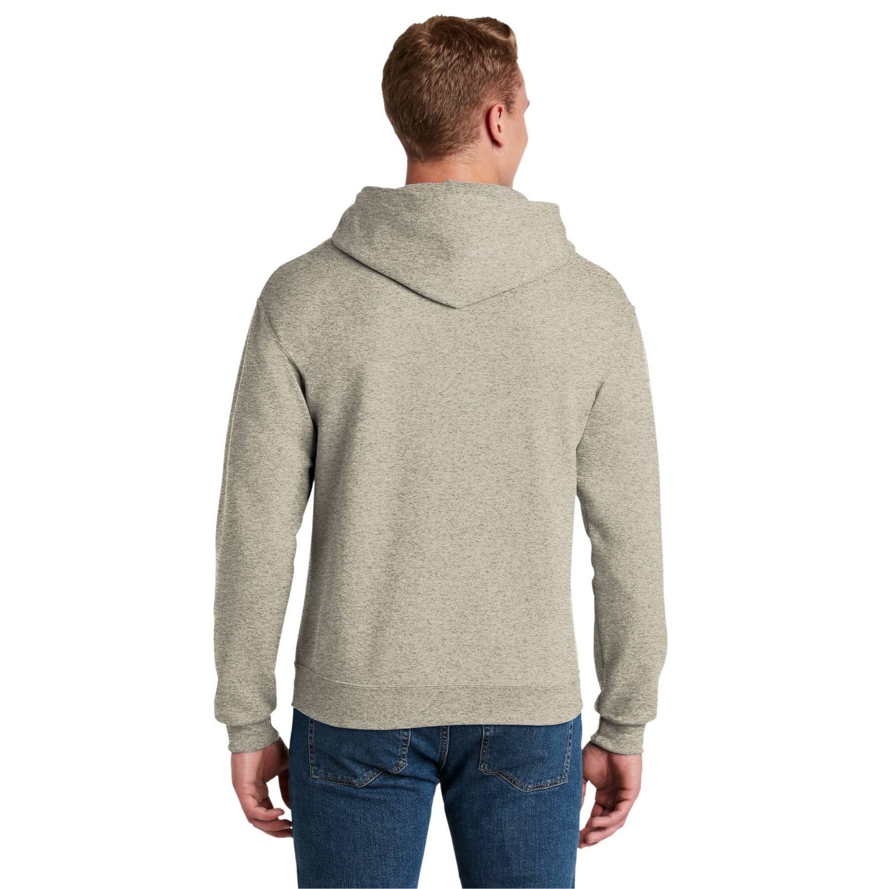 JERZEES® NuBlend Pullover Hooded Heathered Sweatshirt