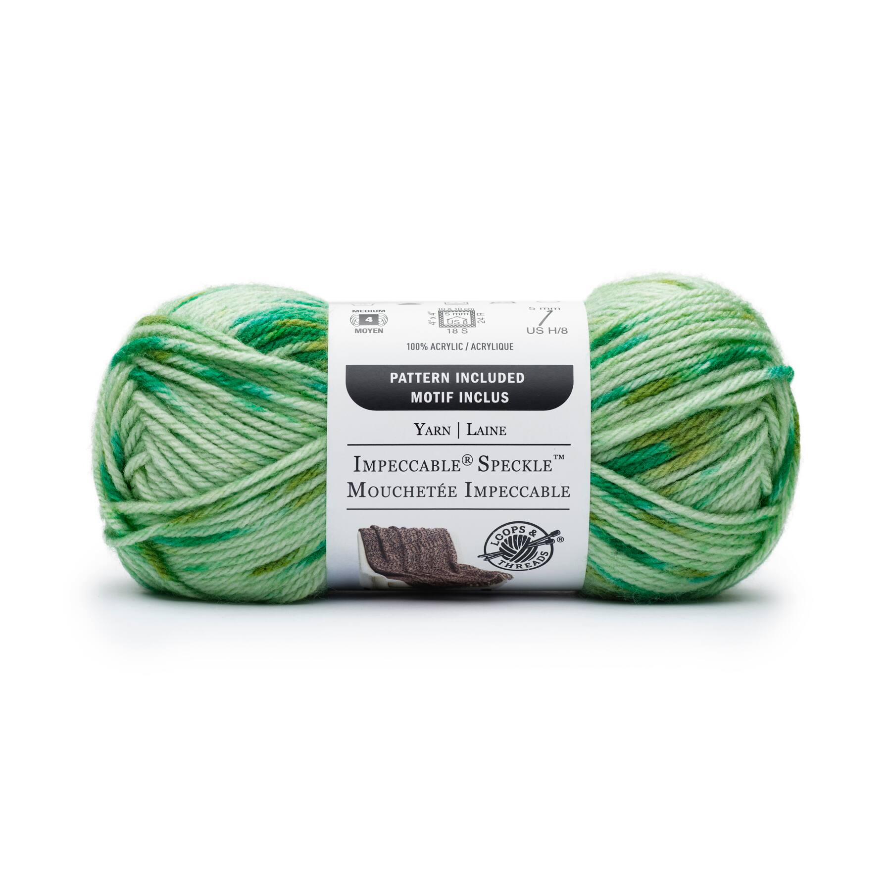 Impeccable® Speckle™ Yarn by Loops & Threads®