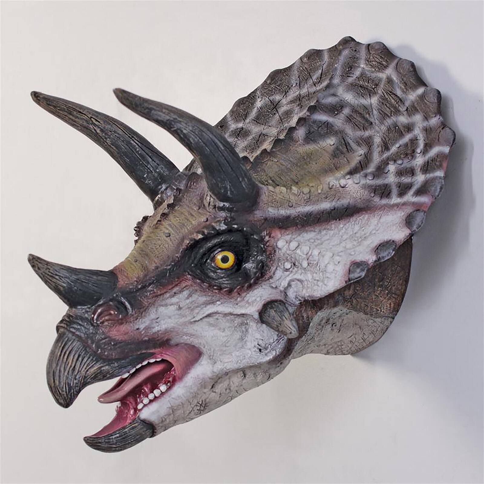 Design Toscano Triceratops Dinosaur Wall Trophy D&#xE9;cor