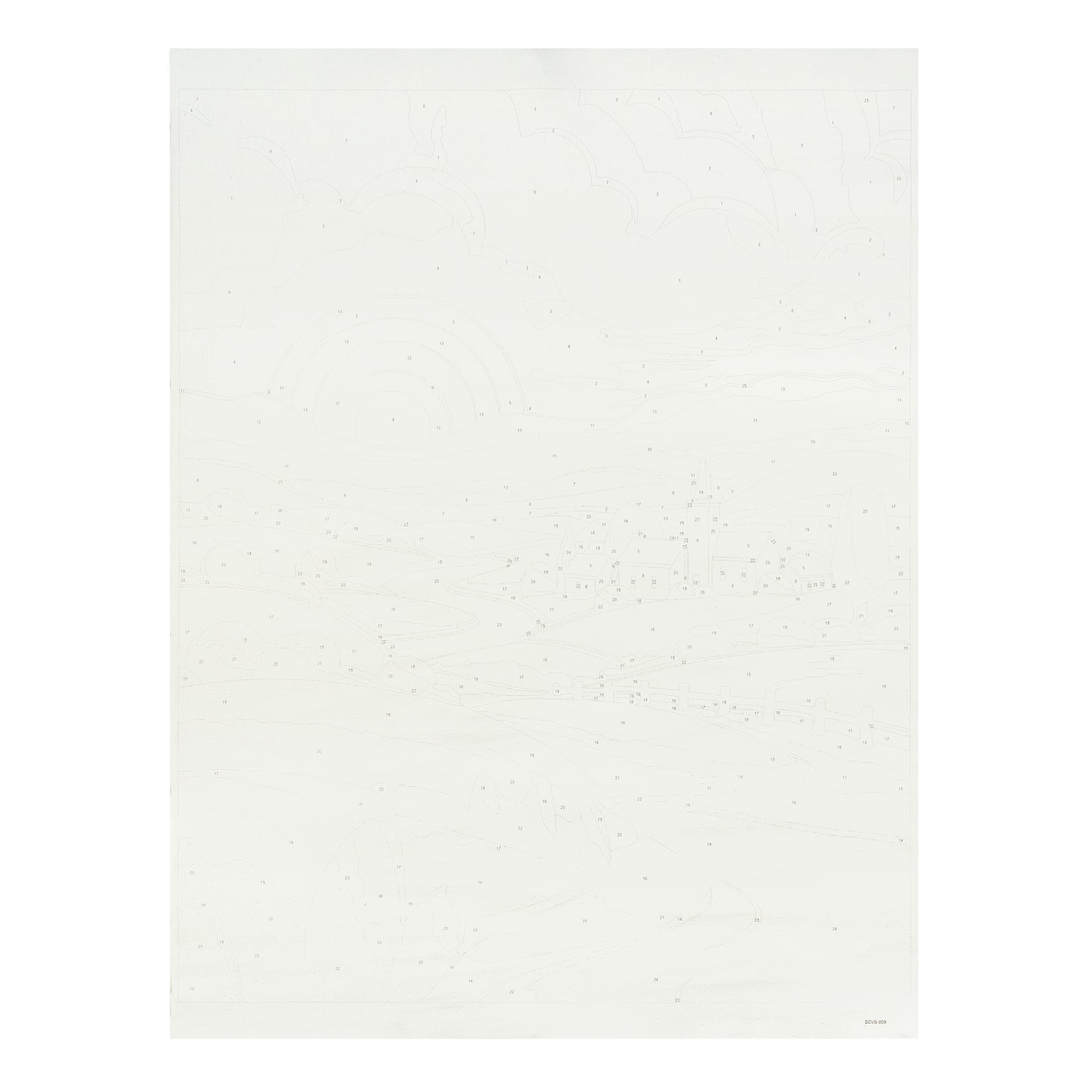 16" x 20" Hillside Paint-by-Number Kit by Artist's Loft®