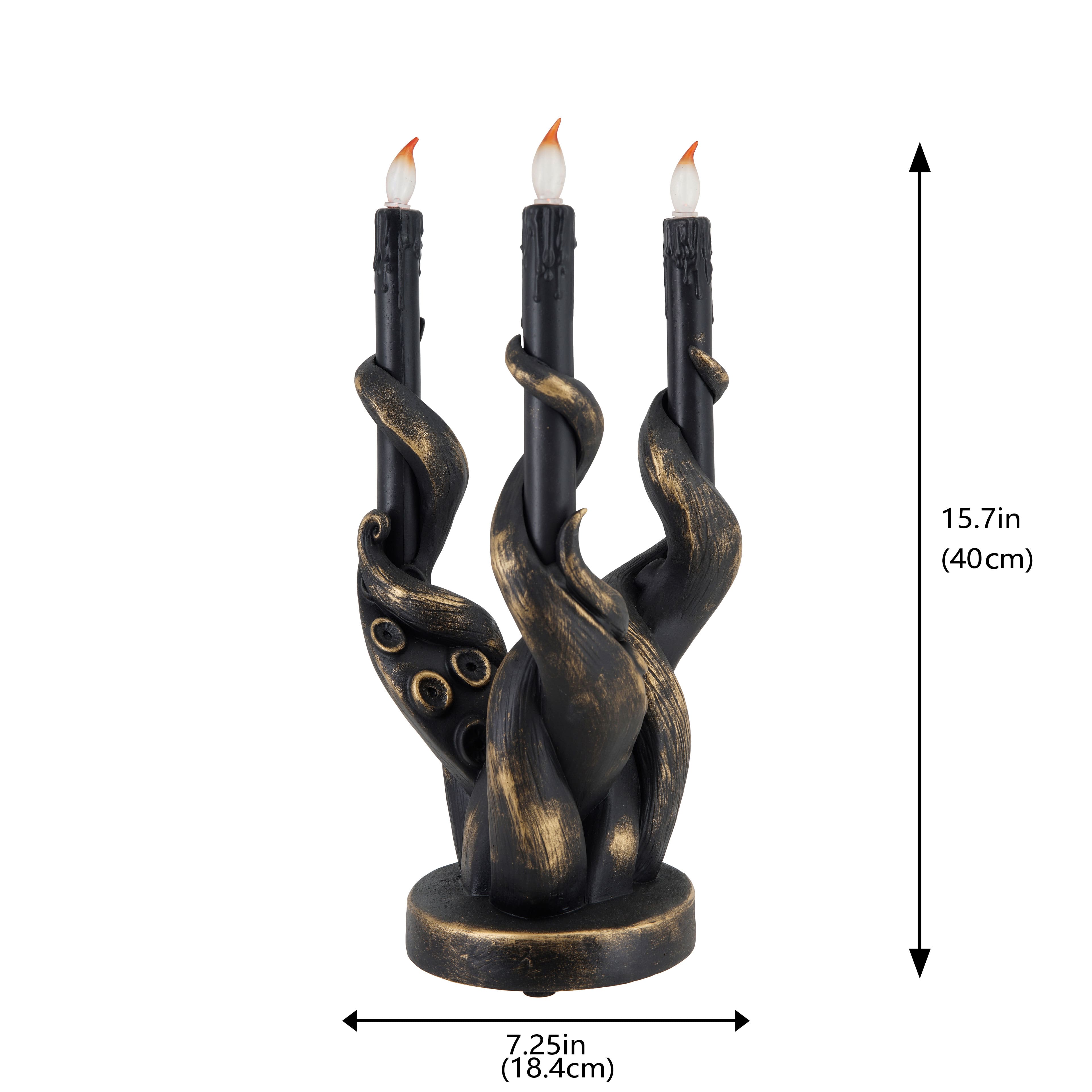 3ct. Warm White Lighted Tentacle Candelabra by Ashland&#xAE;