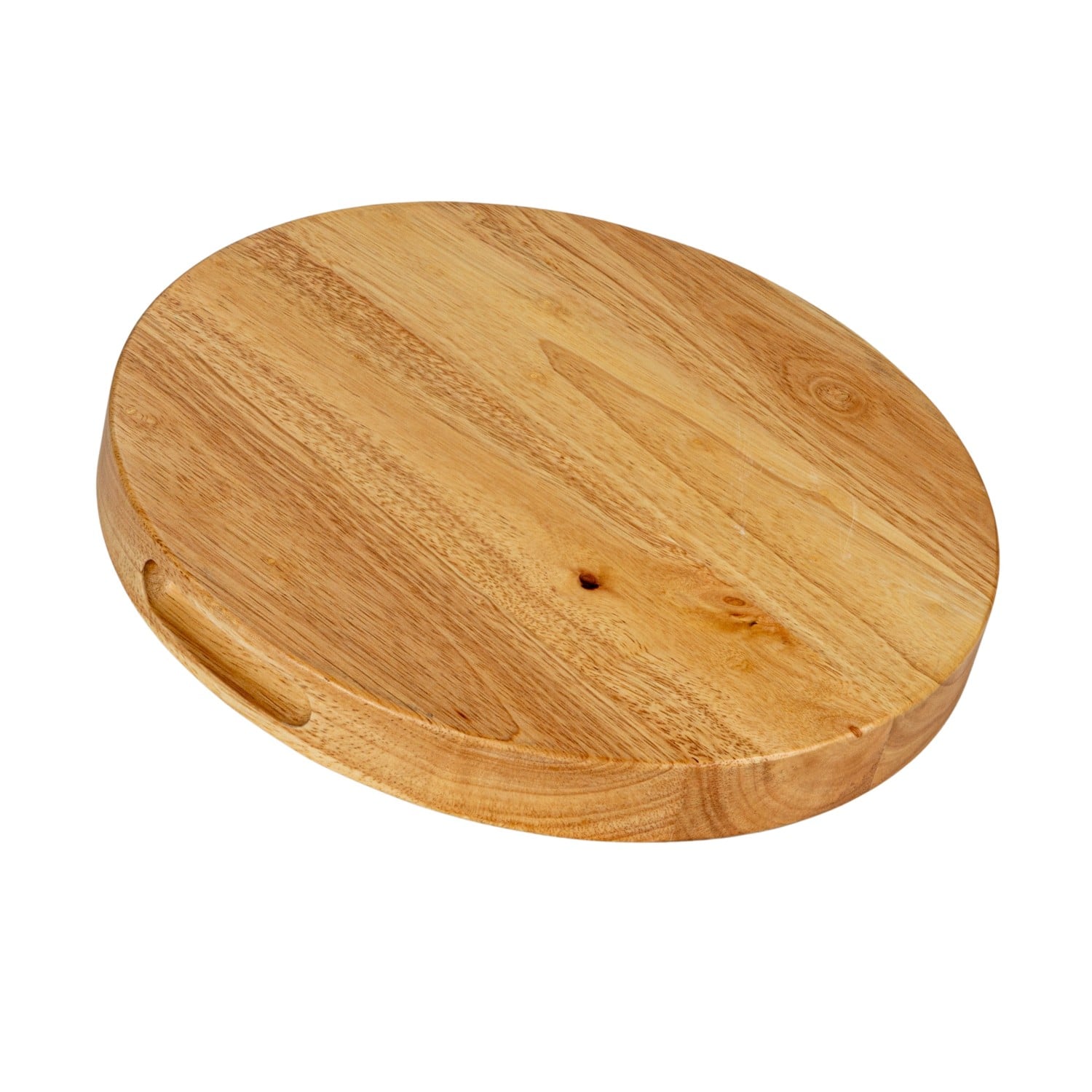 Hello Honey® 15" Round Rubberwood Cheese & Cutting Board