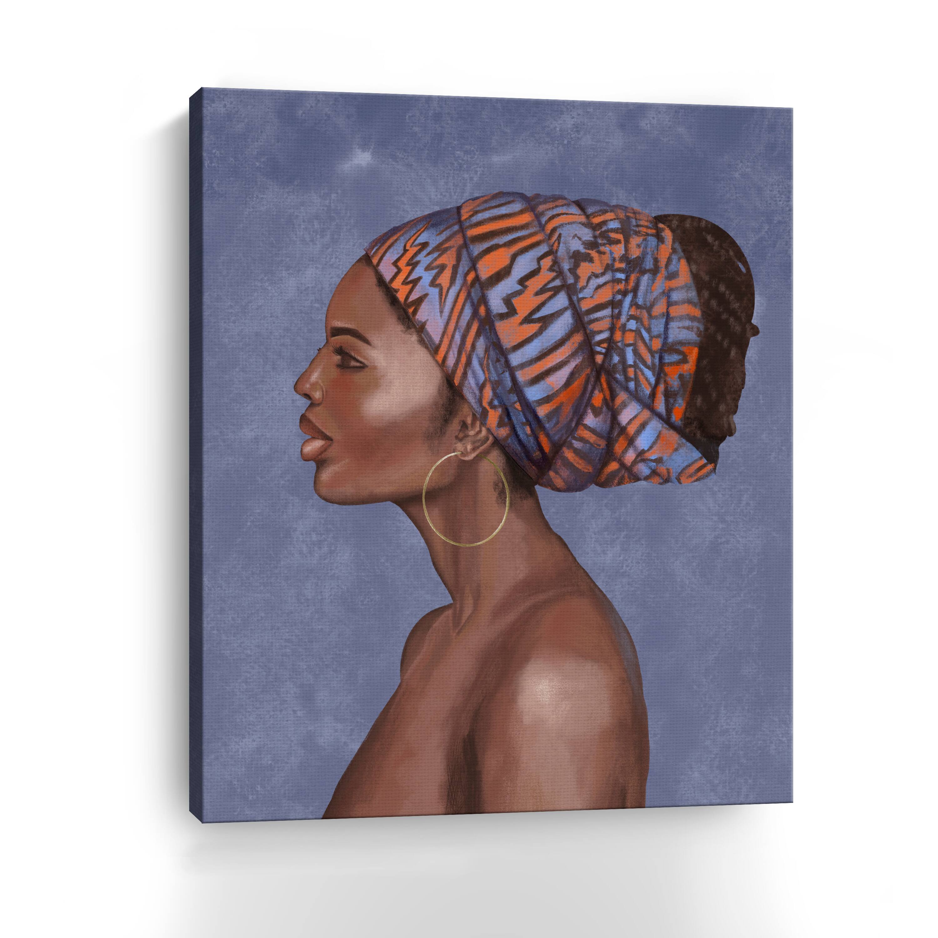 Beautiful Woman II Canvas Giclee