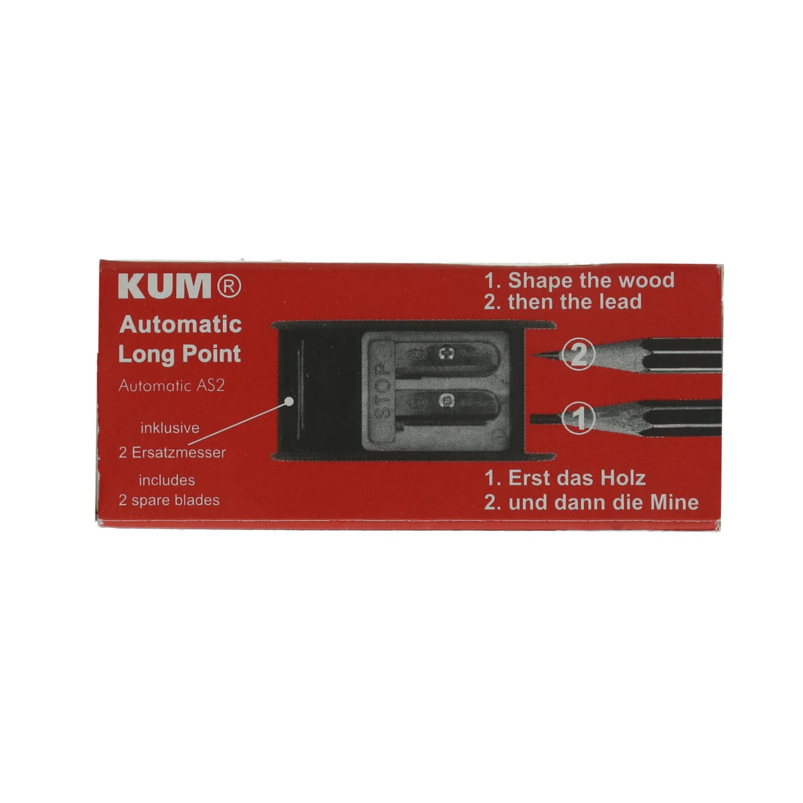 KUM&#xAE; Automatic Long Point Sharpener with Lead Pointers