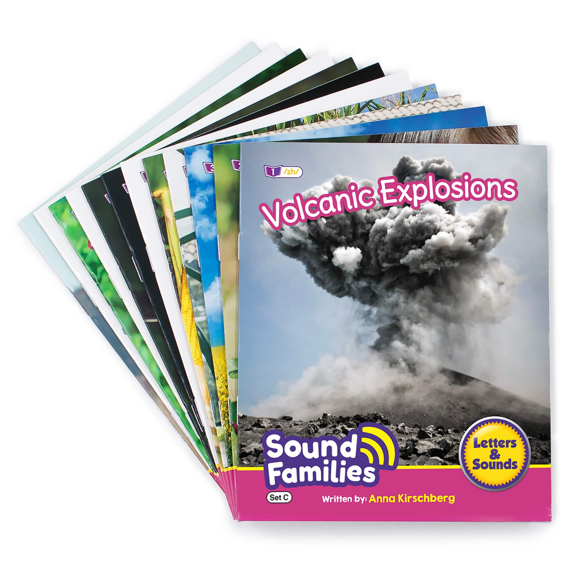 Junior Learning&#xAE; Decodable Readers Sound Families R-controlled Non-Fiction Phase 5.5 Set