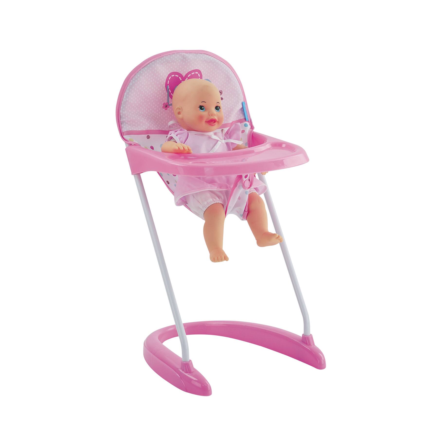 hauck pink high chair