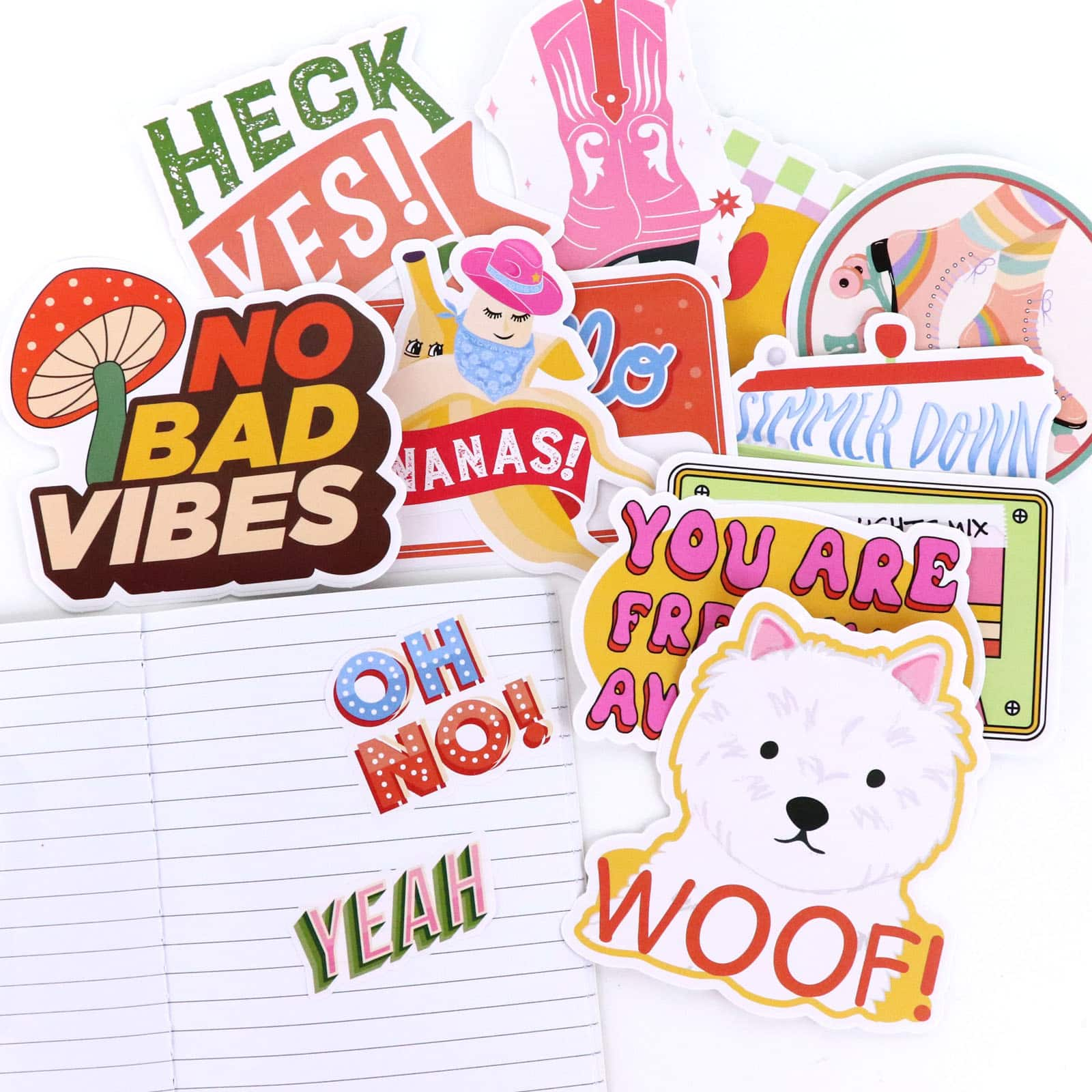 Vinyl Diecut Sayings &#x26; Phrases Sticker Set by Recollections&#x2122;