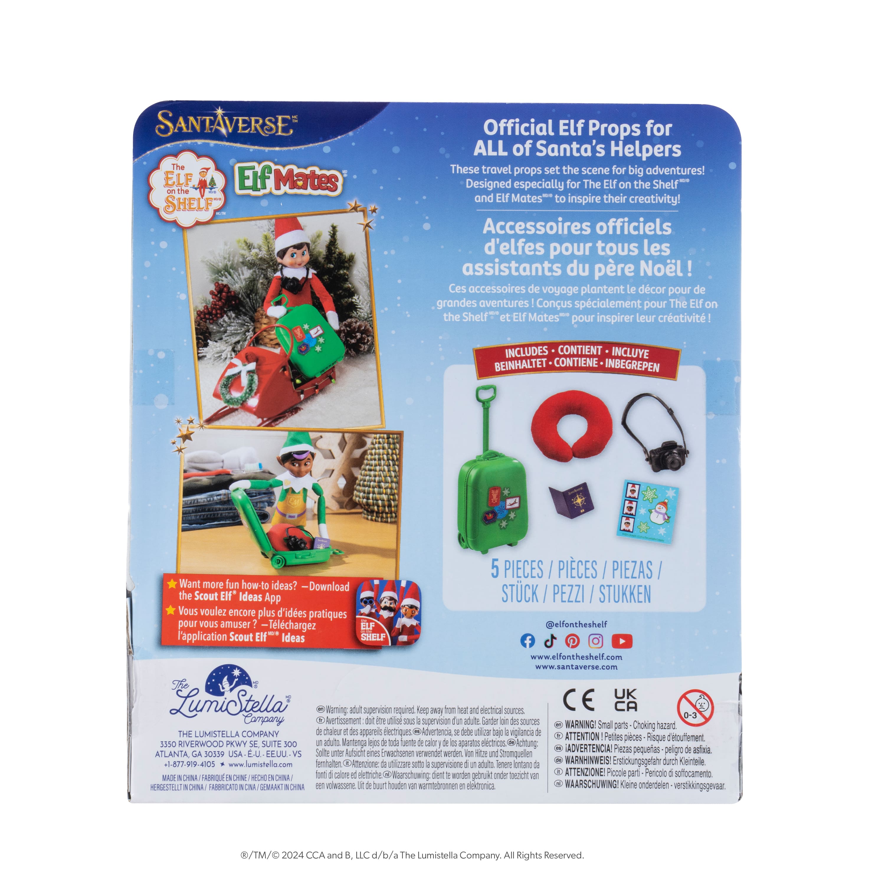 The Elf on the Shelf&#xAE; Polar Props&#x2122; Travel Set