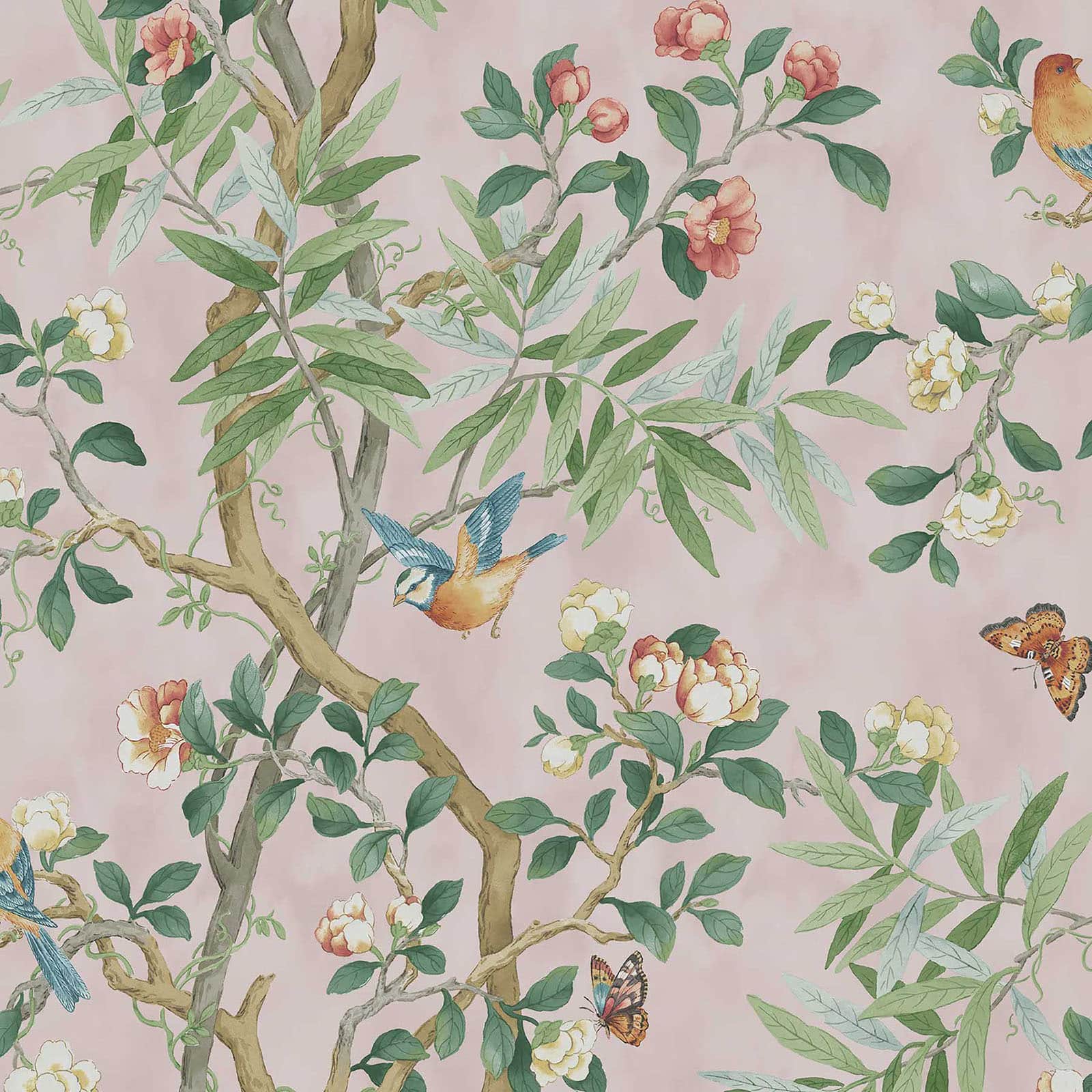 Surface Style Kimono Vine Peel & Stick Wallpaper
