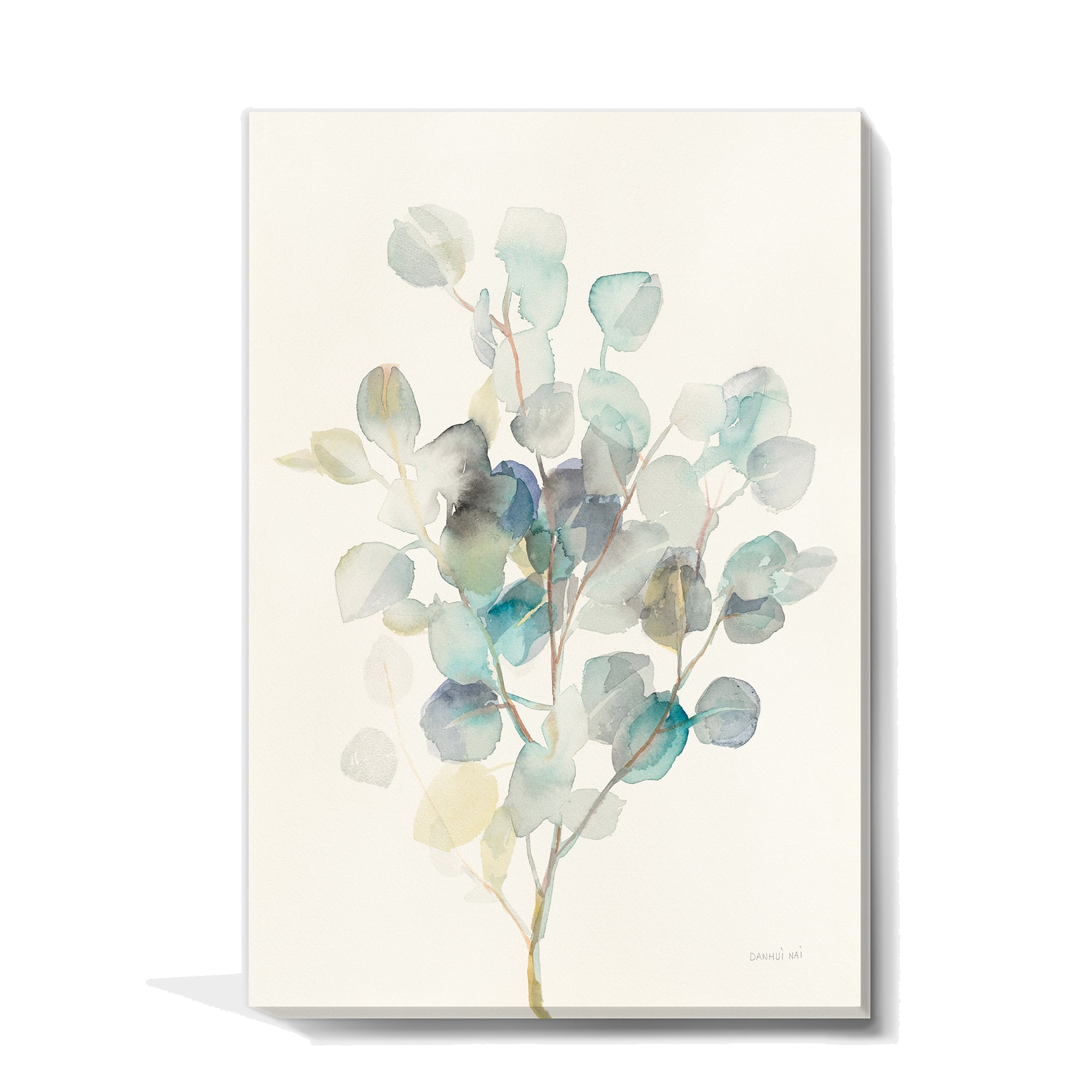 Designart - Eucalyptus leaves I - Farmhouse Premium Canvas Wall Art