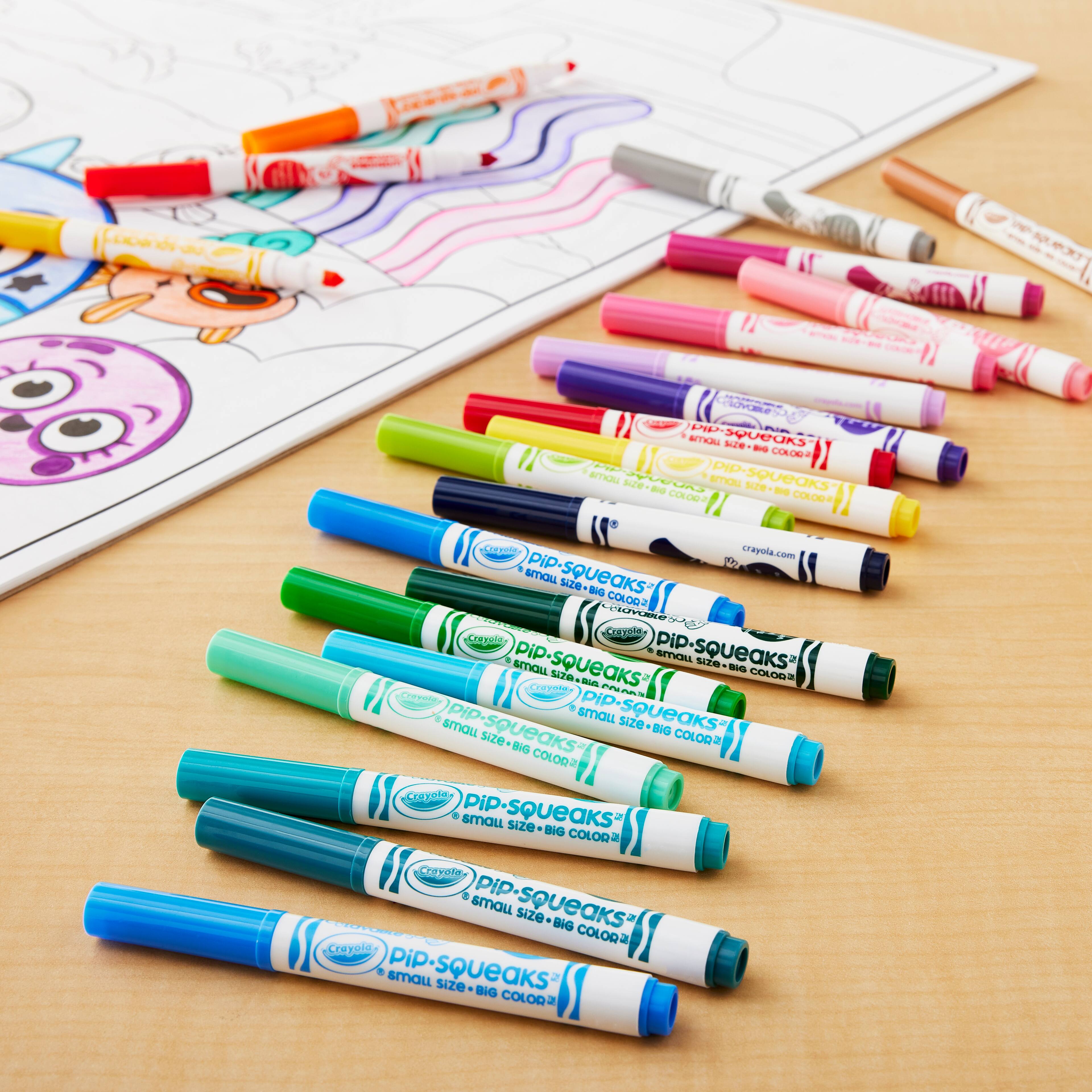 Crayola Pip-Squeaks Skinnies Washable Markers