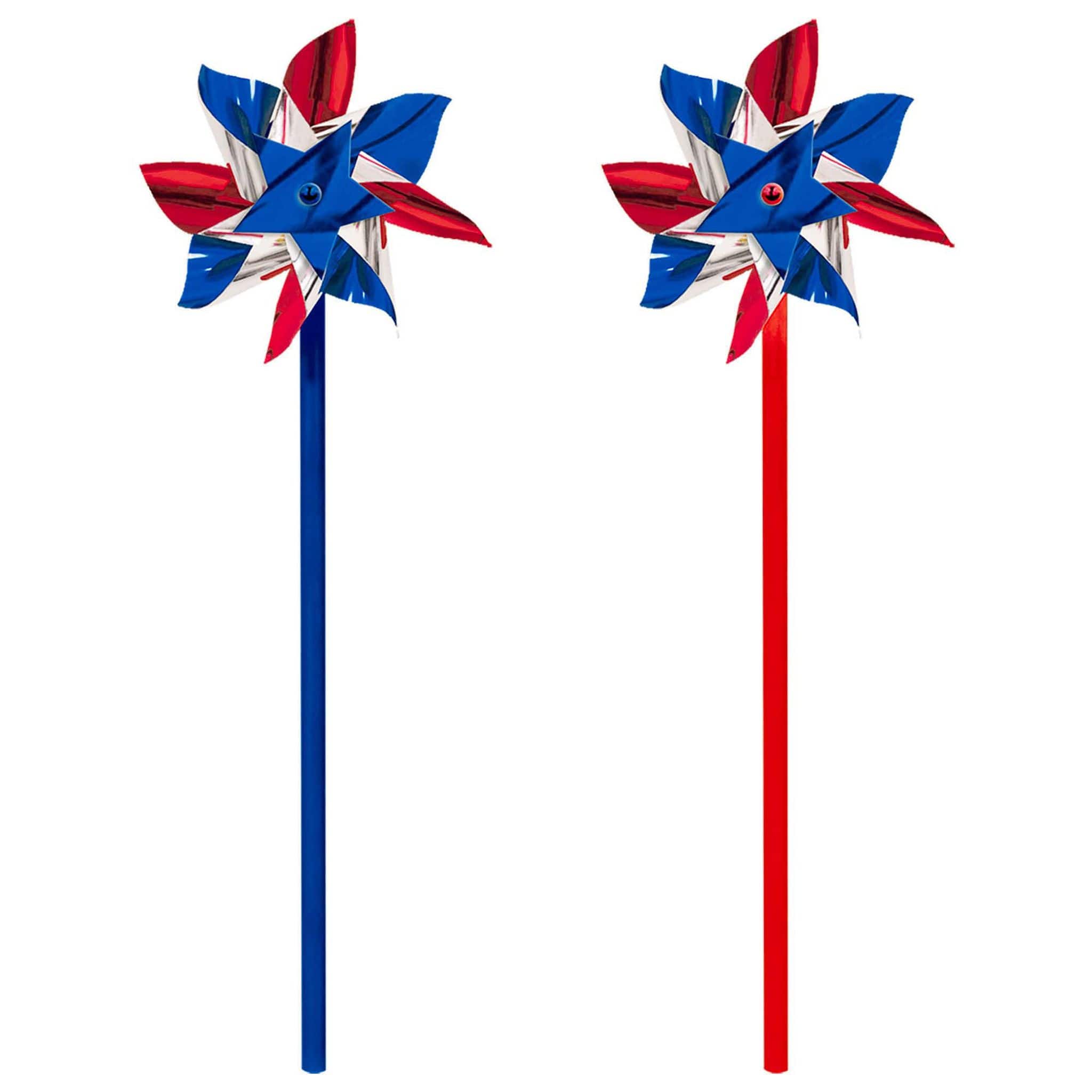 13.5&#x22; Patriotic Pinwheels, 18ct.