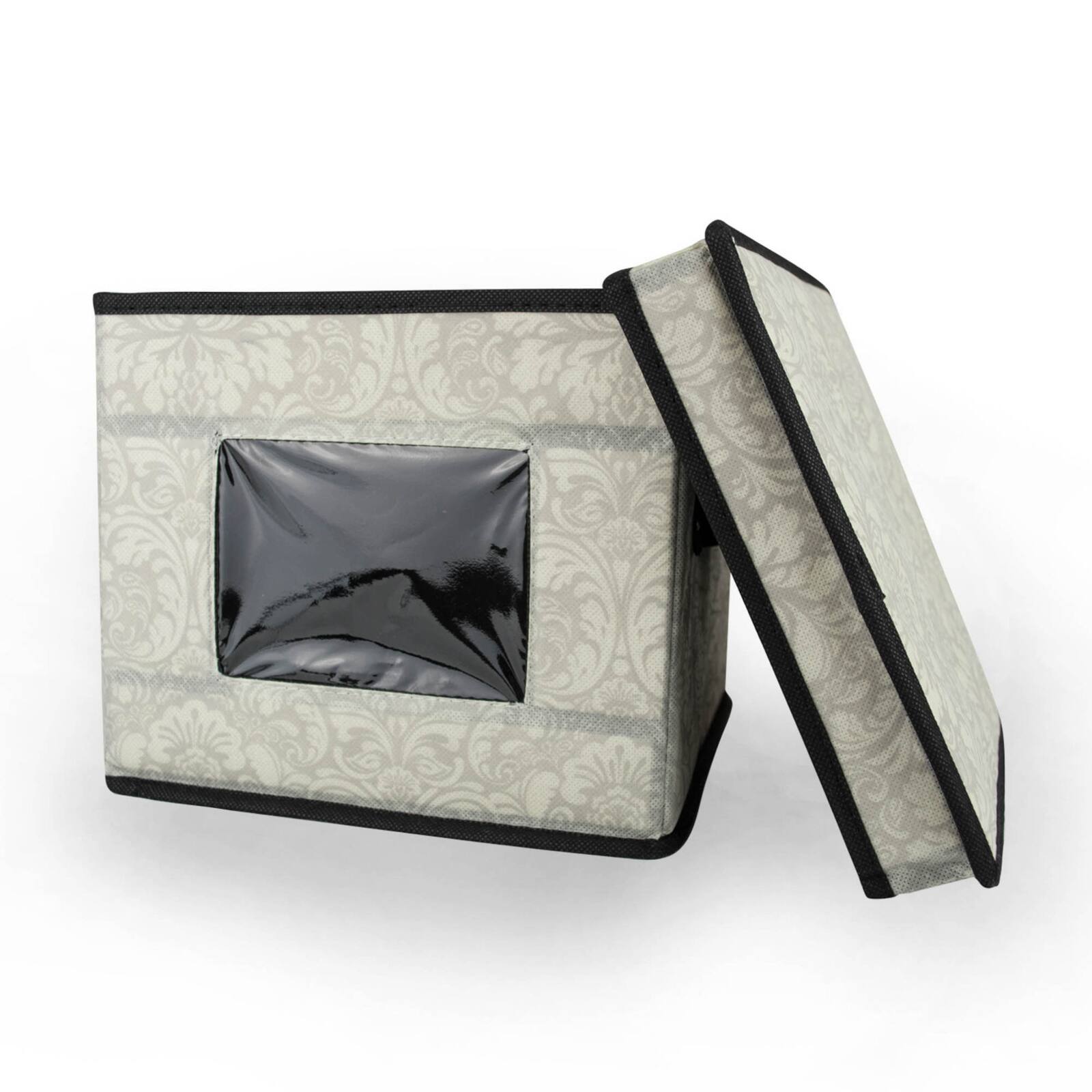 DII&#xAE; Damask Dessert Plate Storage Container