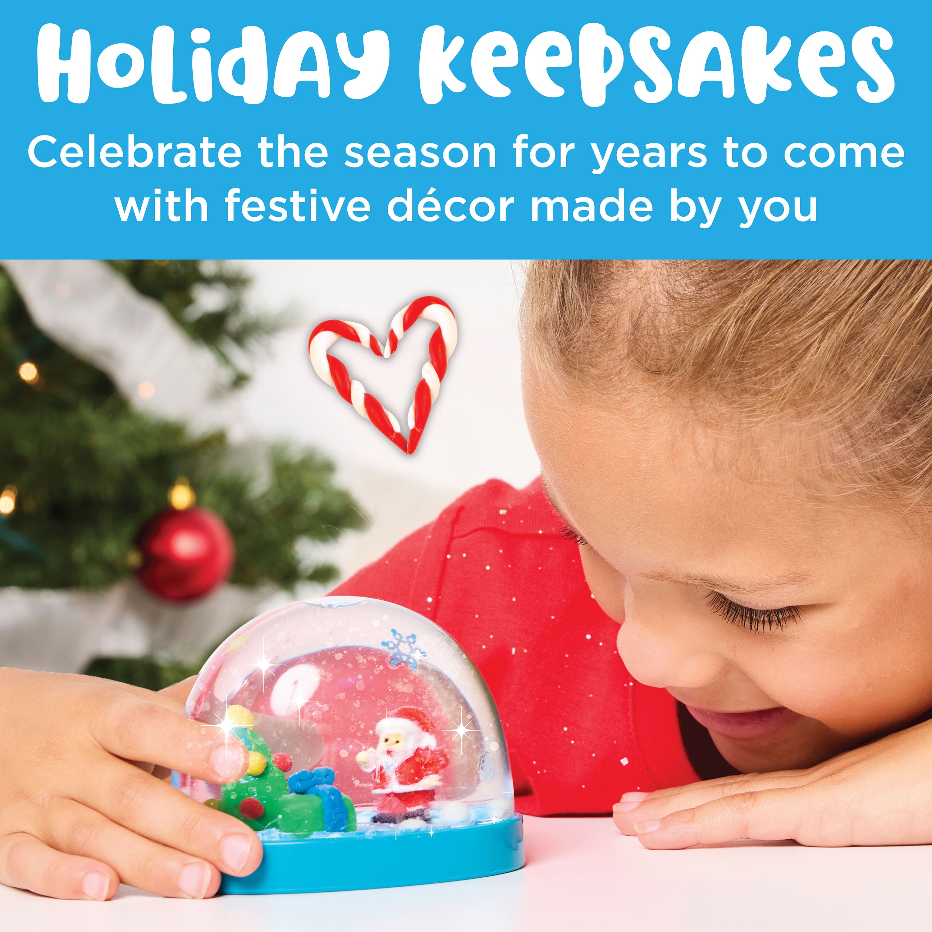 Creativity for Kids&#xAE; Make Your Own Holiday Snow Globes